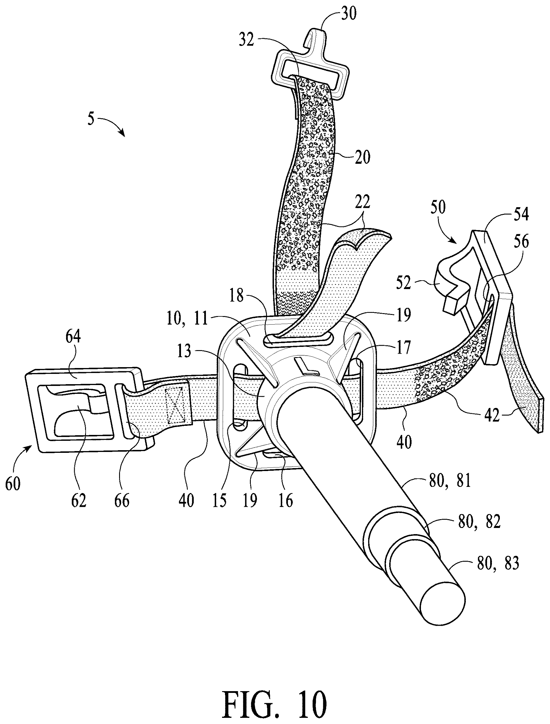 Patent US12611582 Figure 7 – Swing guide device