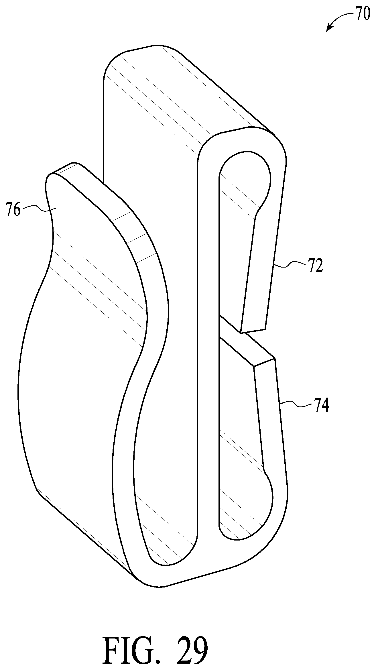 Patent US12611582 Figure 19 – Swing guide device