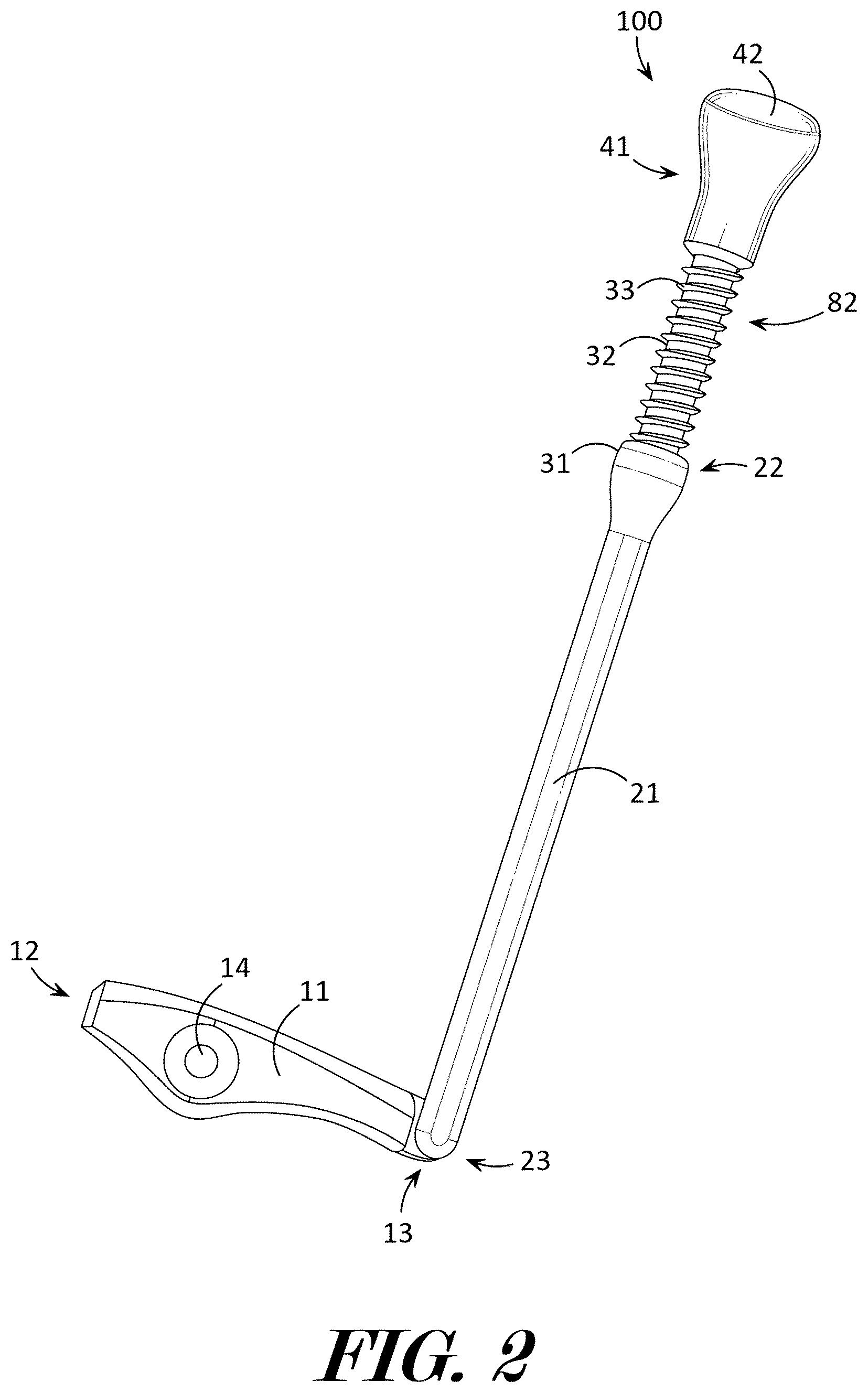Patent US12611587 Figure 2 – Binding safety release device