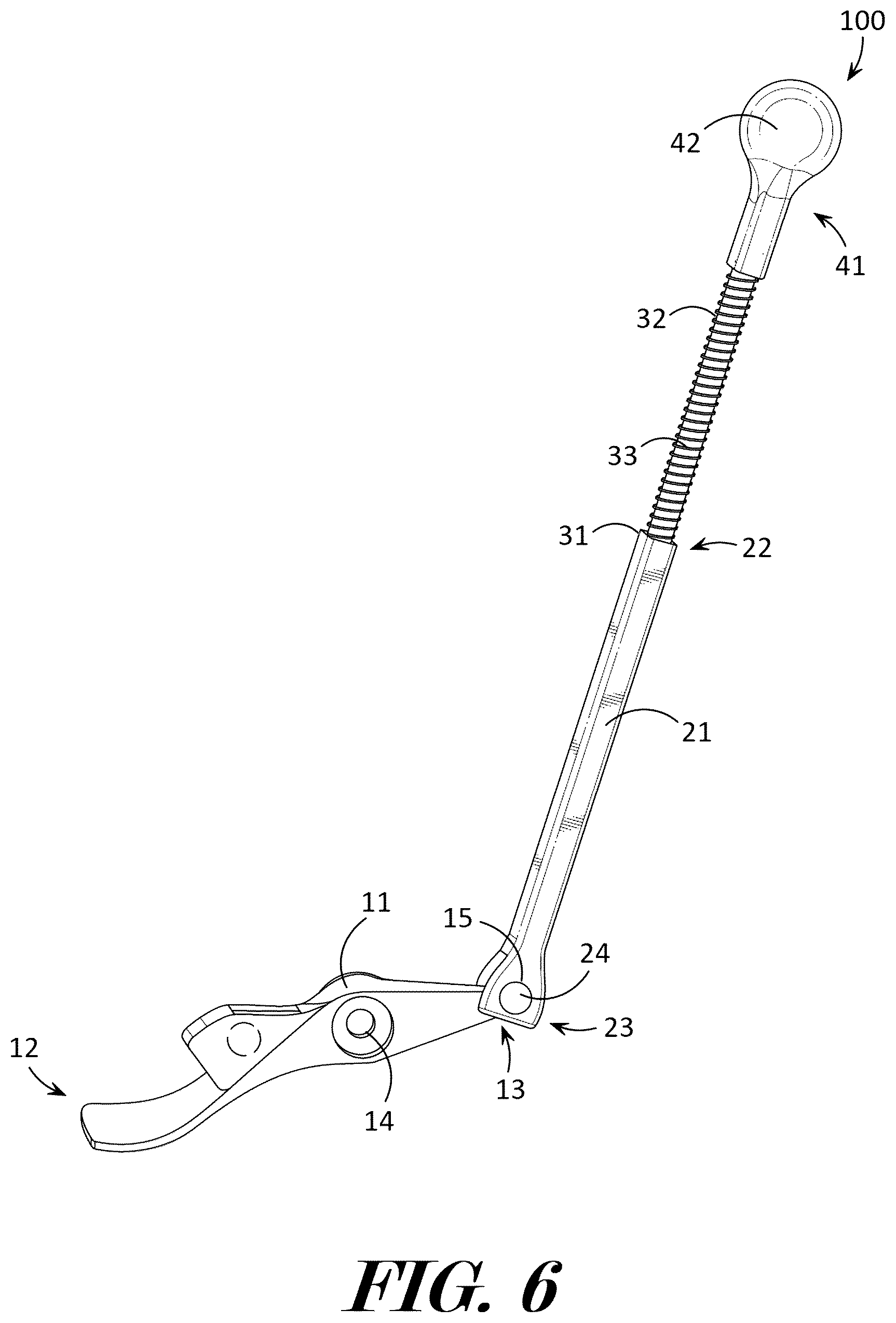 Patent US12611587 Figure 6 – Binding safety release device