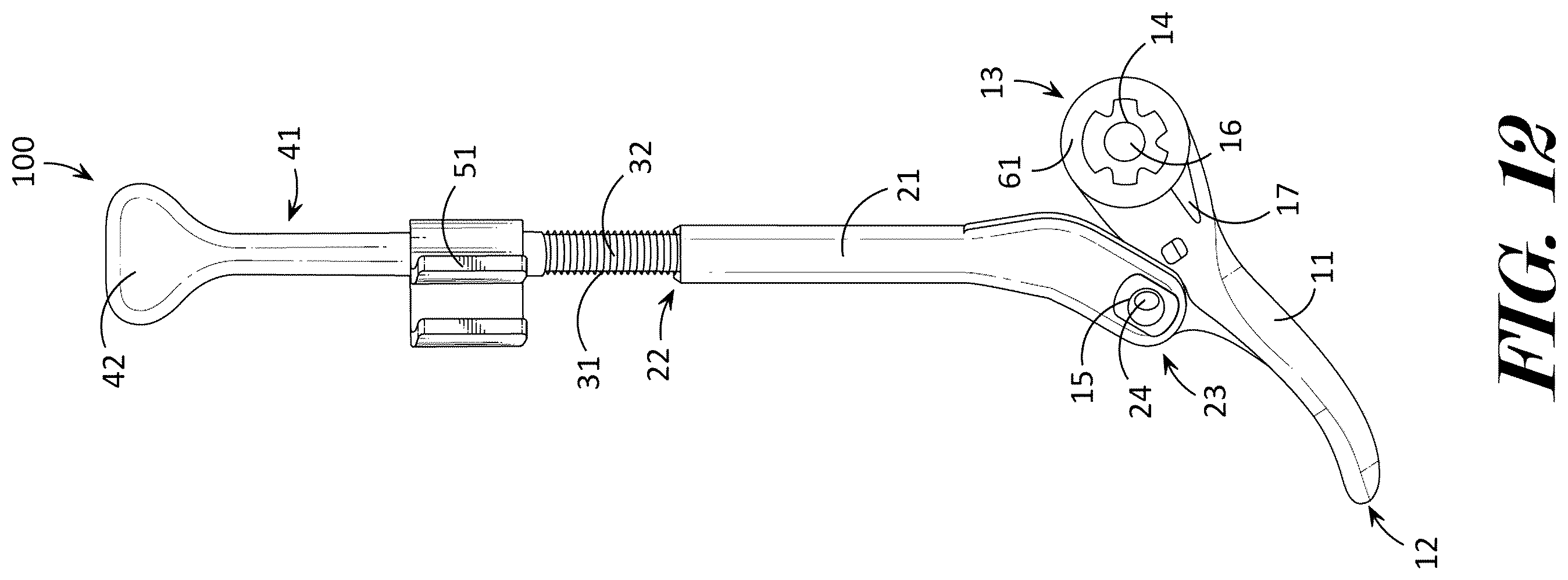 Patent US12611587 Figure 12 – Binding safety release device