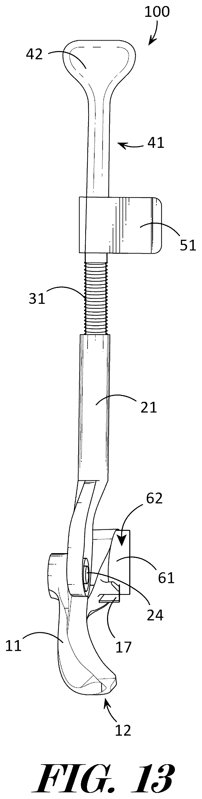 Patent US12611587 Figure 13 – Binding safety release device