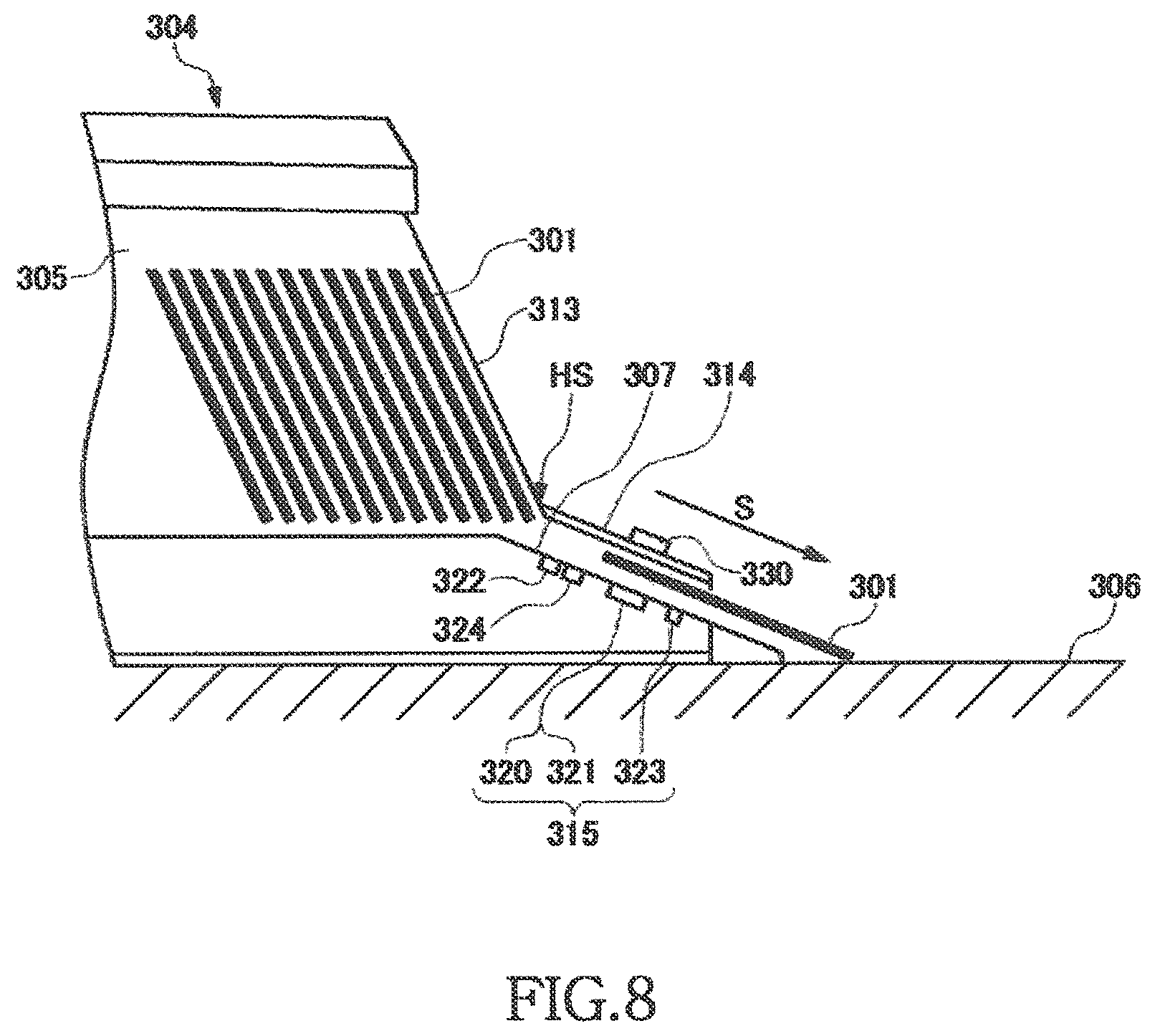 Patent US12611588 Figure 8 – Card game system and method of a table game