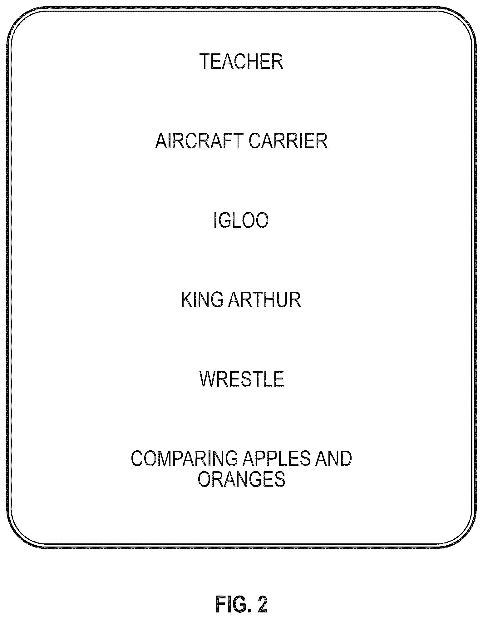 Patent US12611589 Figure 3 – Word game and method of play