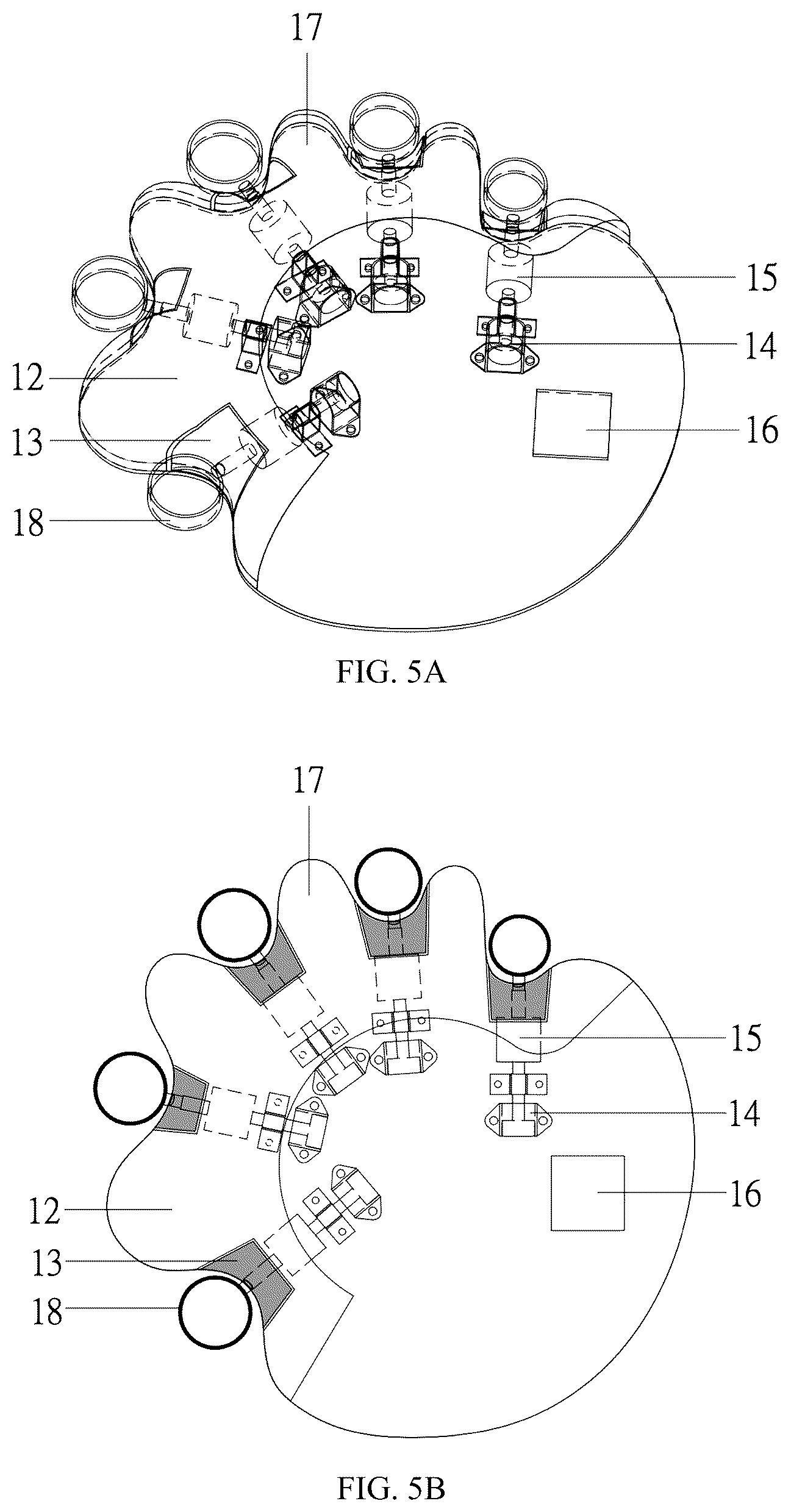 Patent US12611592 Figure 3 – Hand training method with force feedback and hand training device