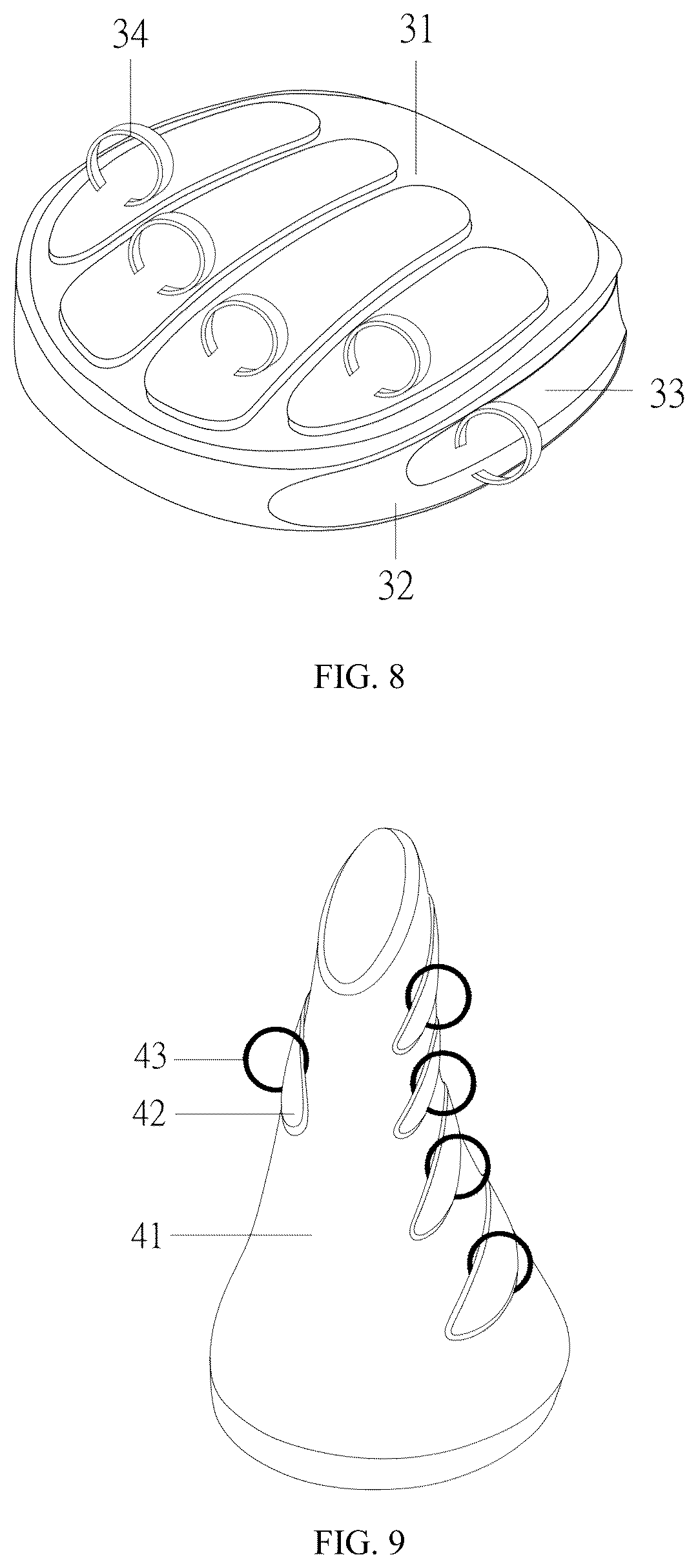 Patent US12611592 Figure 7 – Hand training method with force feedback and hand training device