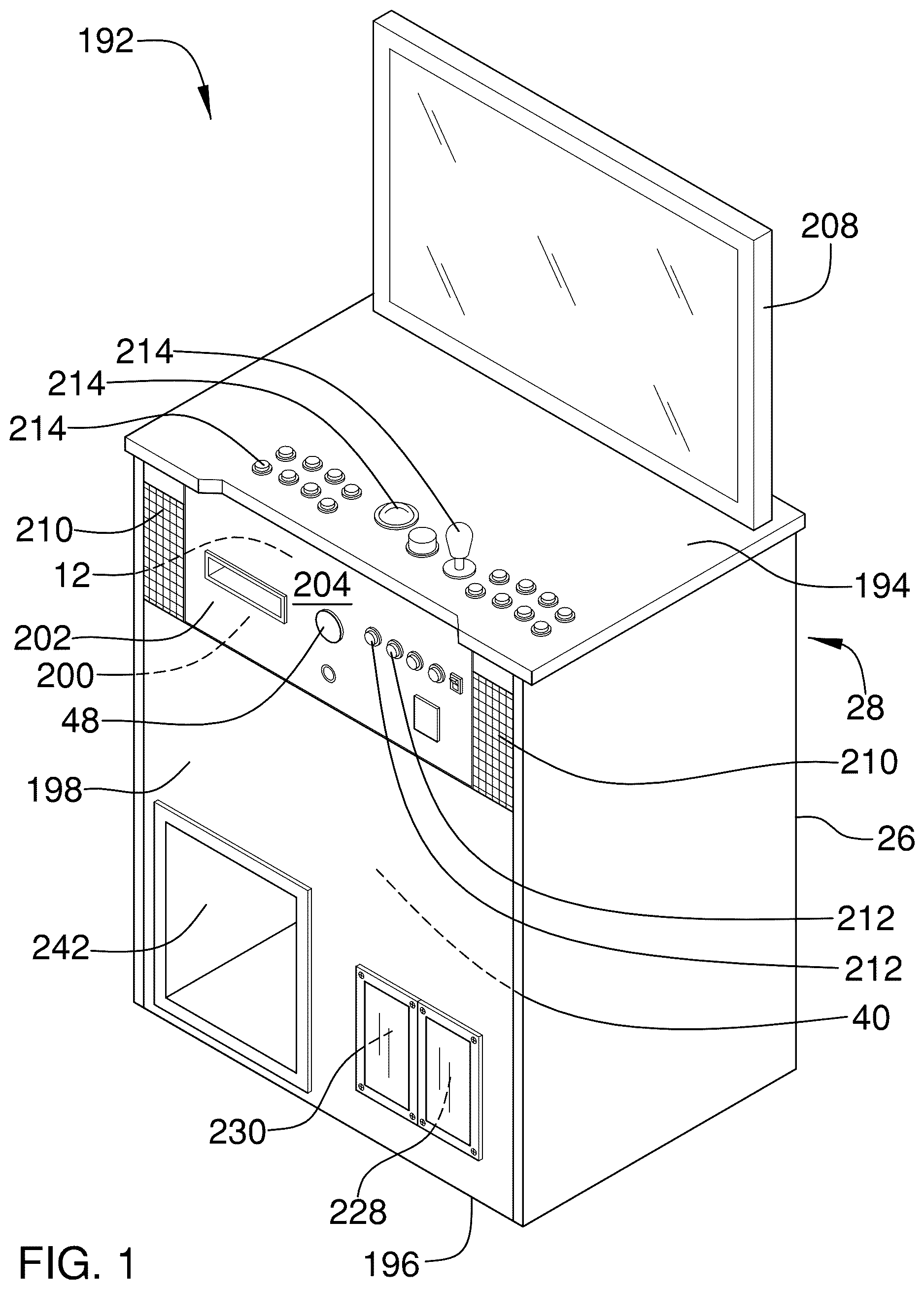 Patent US12611594 Figure 1 – Steering control assembly