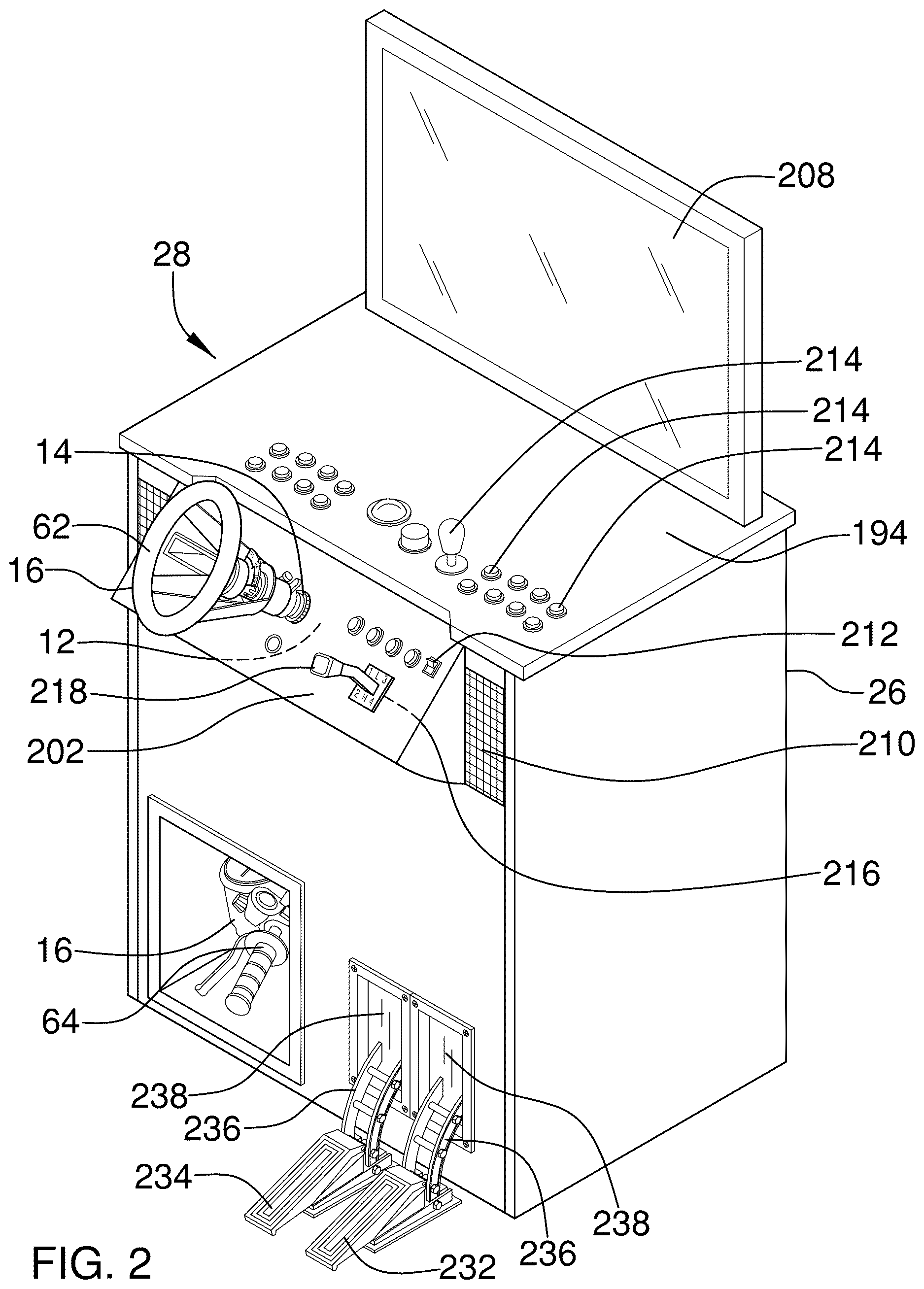 Patent US12611594 Figure 2 – Steering control assembly