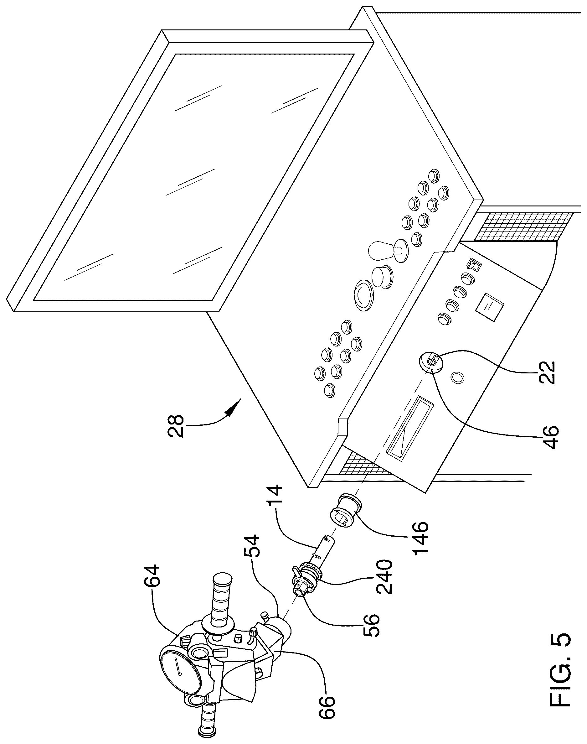 Patent US12611594 Figure 5 – Steering control assembly