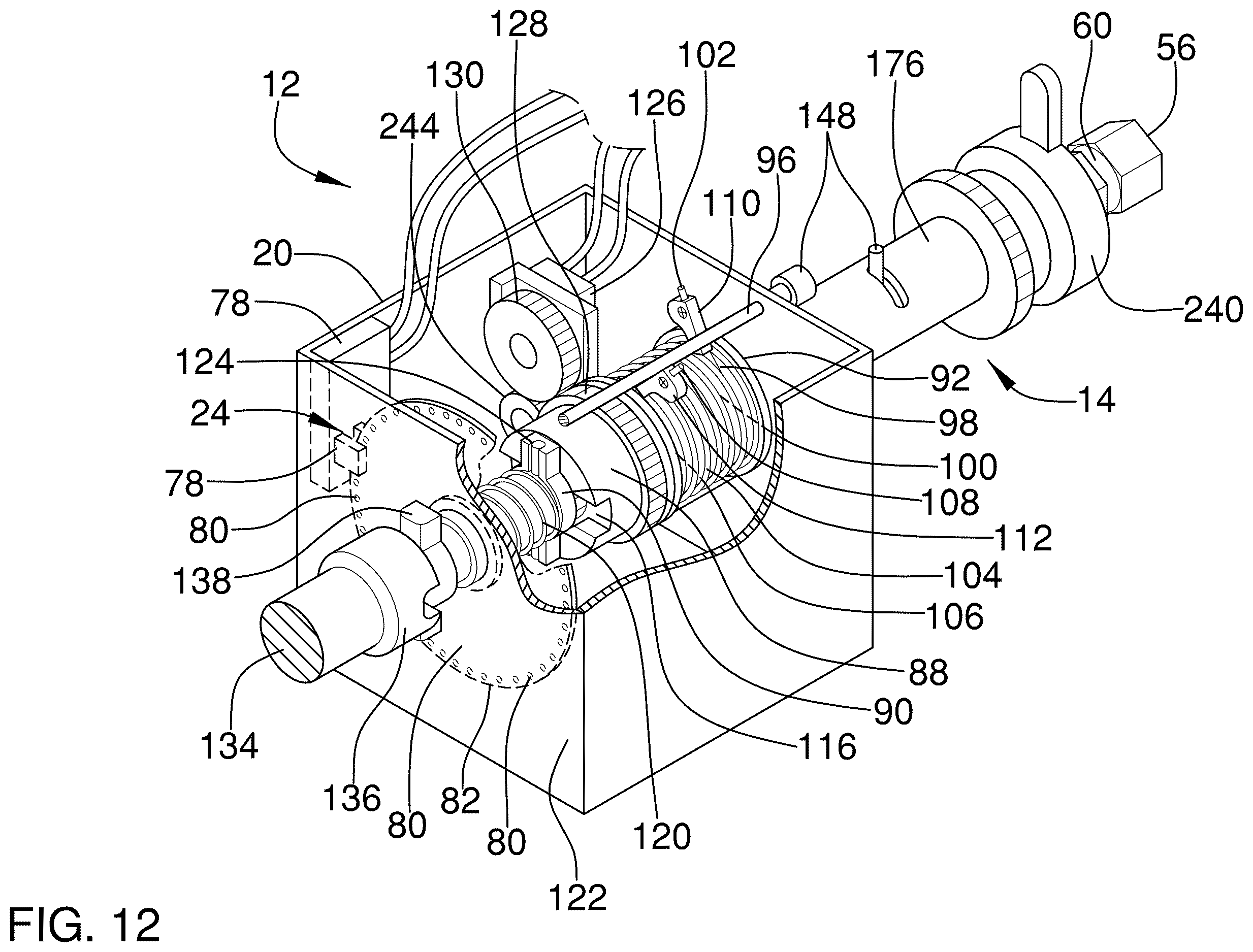 Patent US12611594 Figure 11 – Steering control assembly