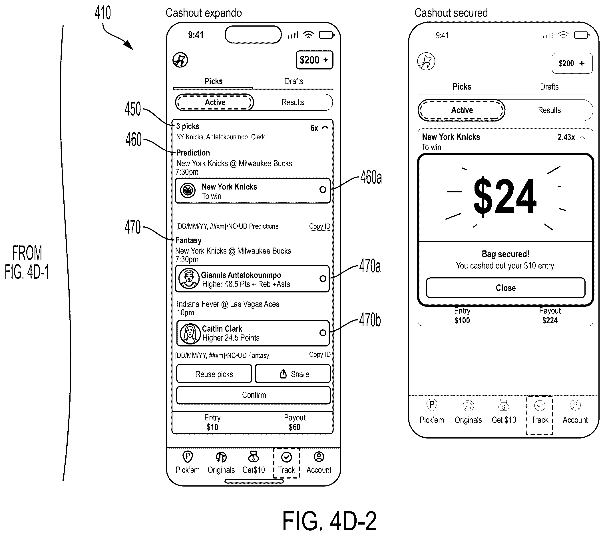 Patent US12611601 Figure 18 – Systems and methods for processing combination selections including predictions and fantasy entries