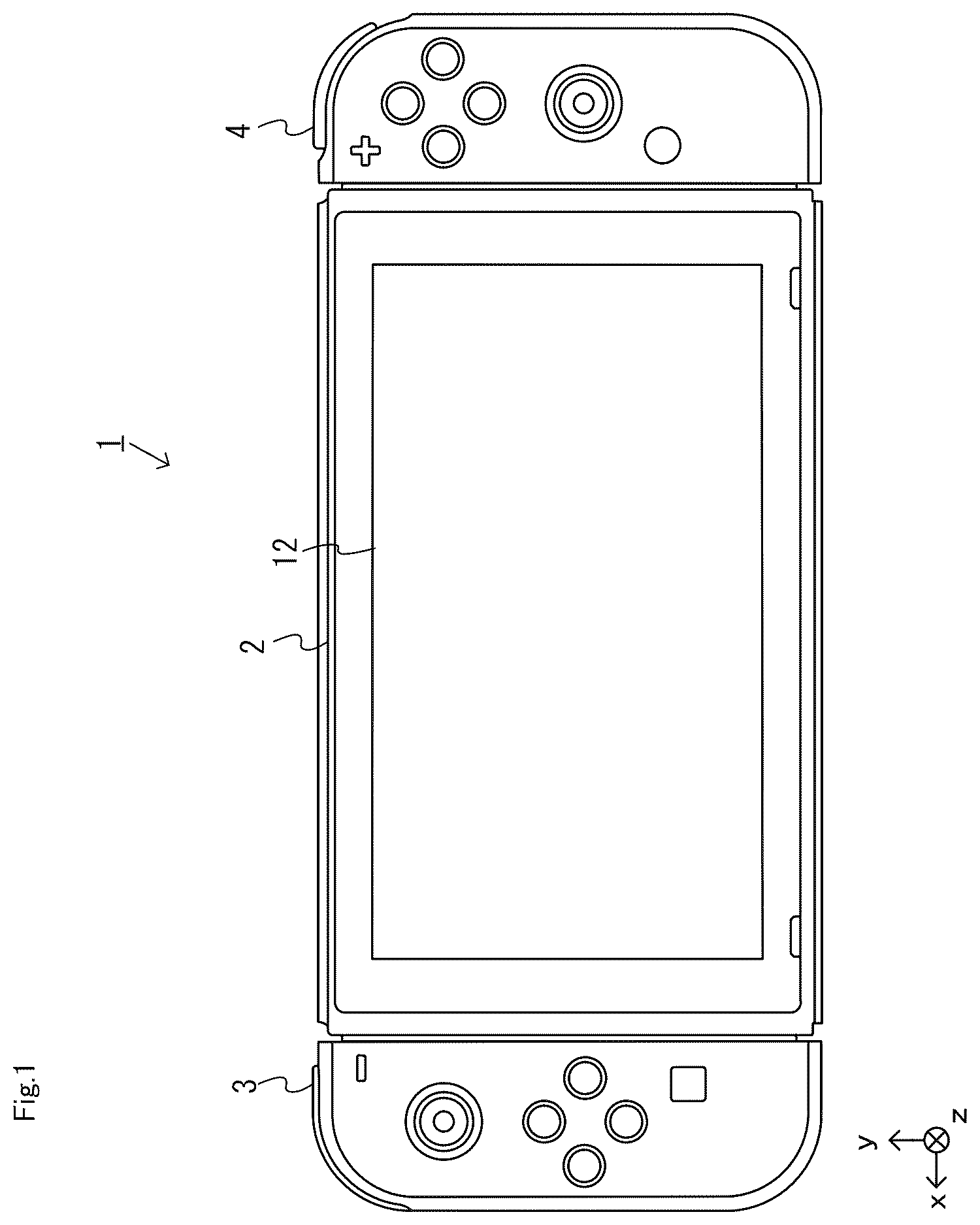 Patent US12611602 Figure 1 – Storage medium, information processing system, information processing device, and game processing method