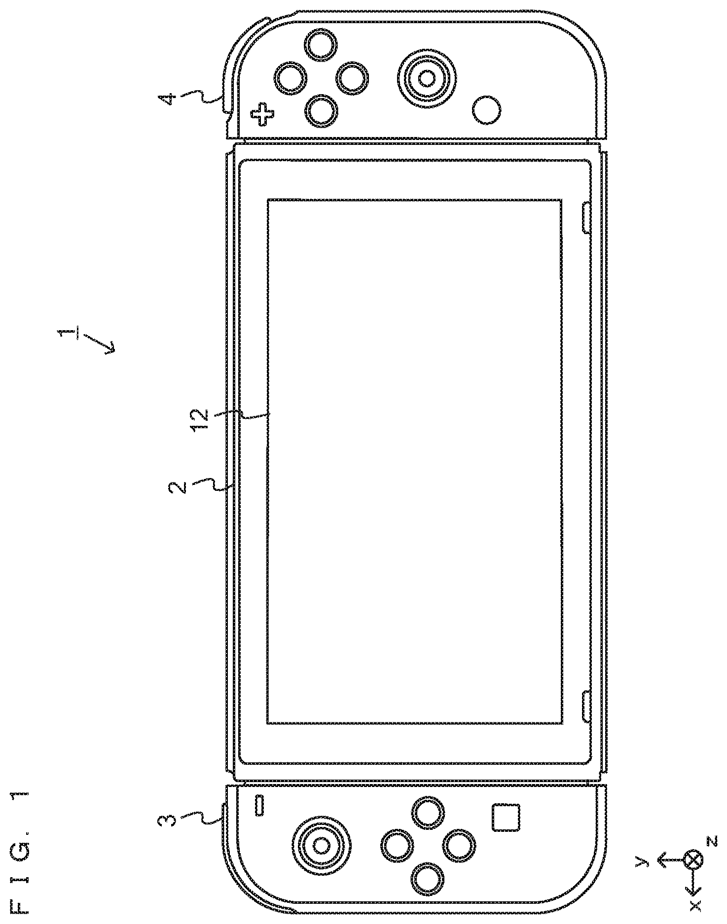 Patent US12611603 — Storage medium, game system, game apparatus, and game processing method — Figure 1