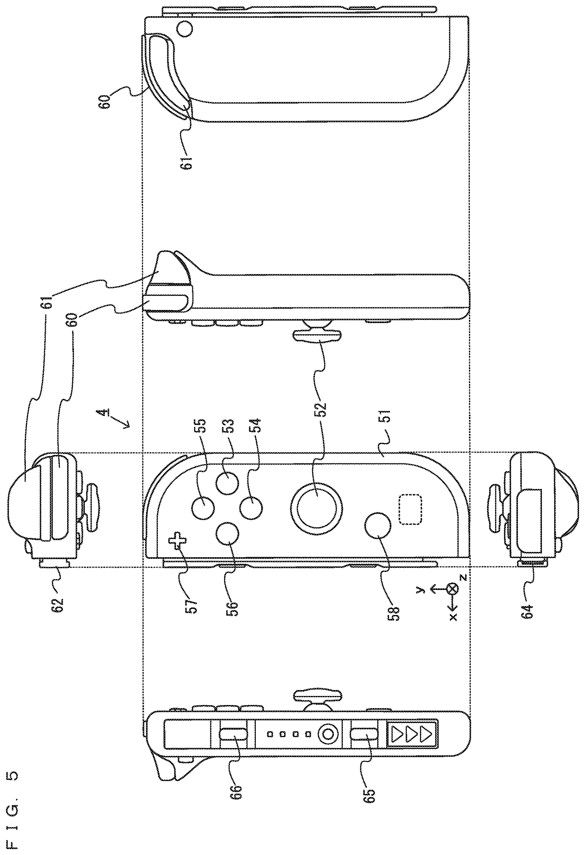 Patent US12611603 Figure 5 – Storage medium, game system, game apparatus, and game processing method
