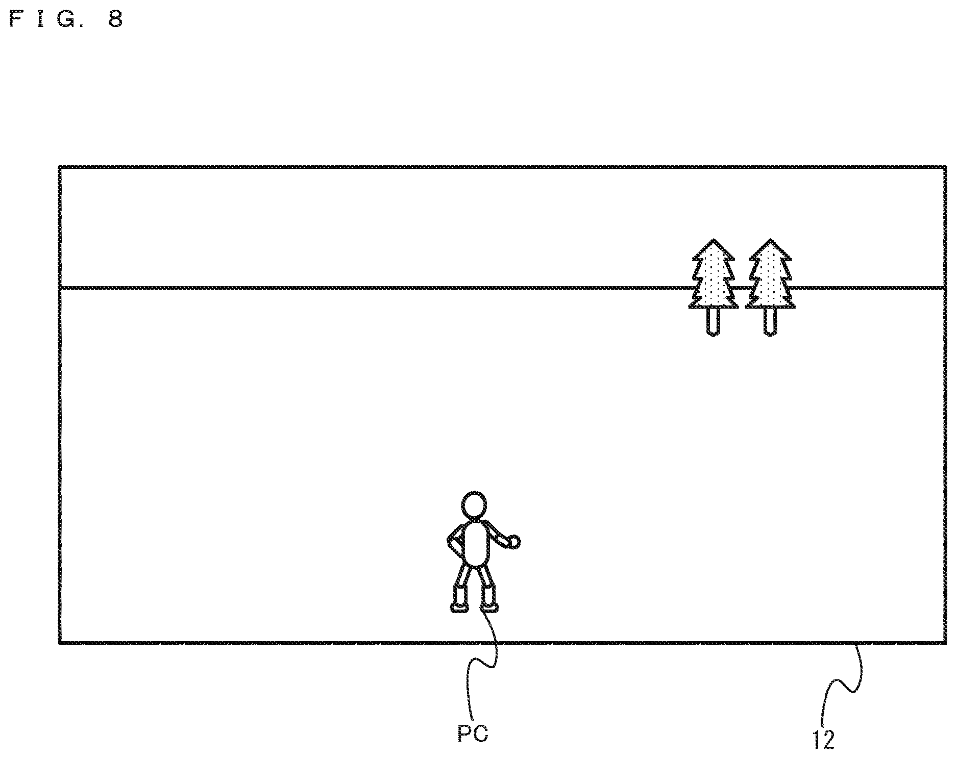 Patent US12611603 Figure 8 – Storage medium, game system, game apparatus, and game processing method