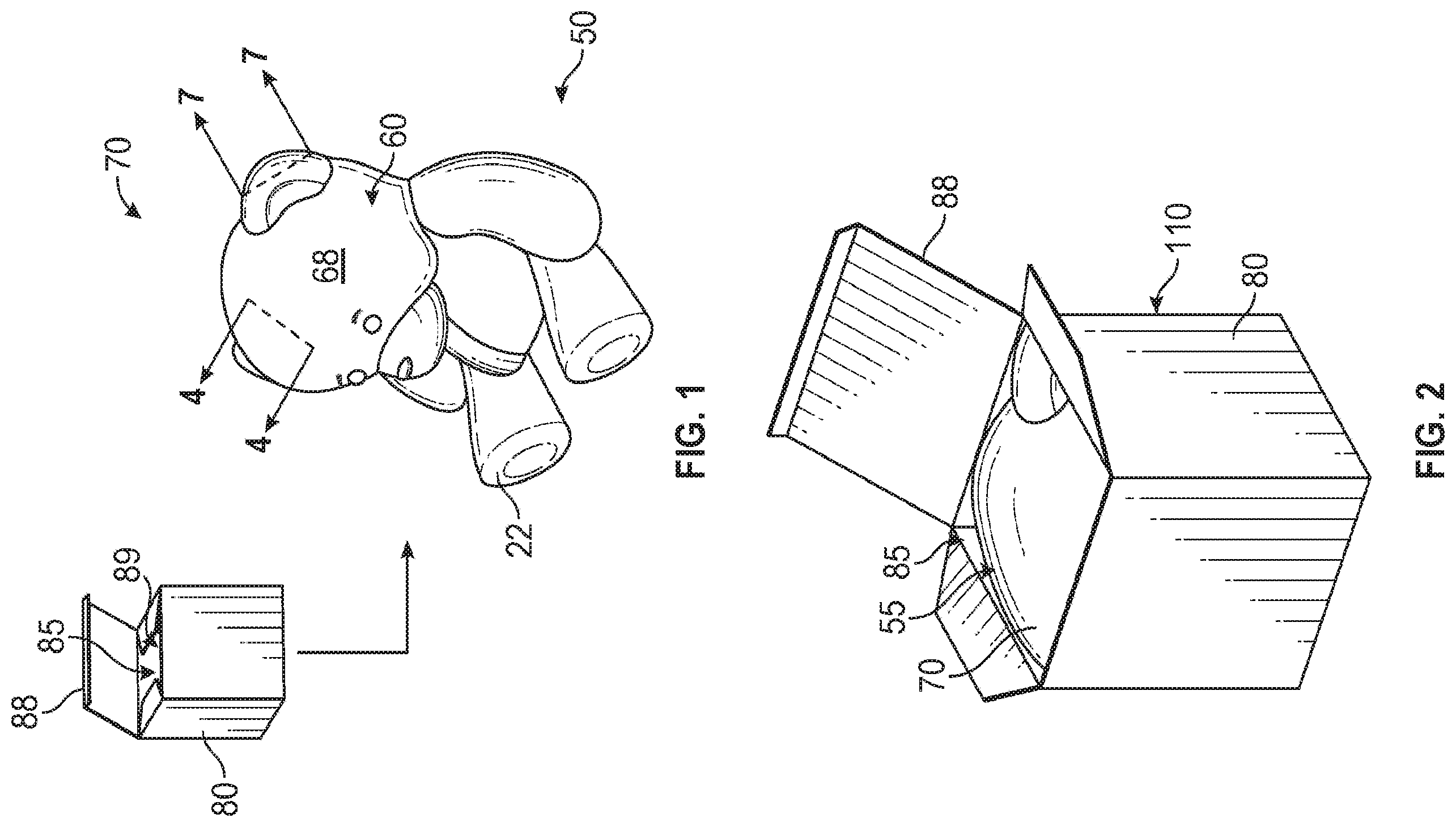 Patent US12611606 Figure 1 – Plush stuffed with molded or sculpted foam