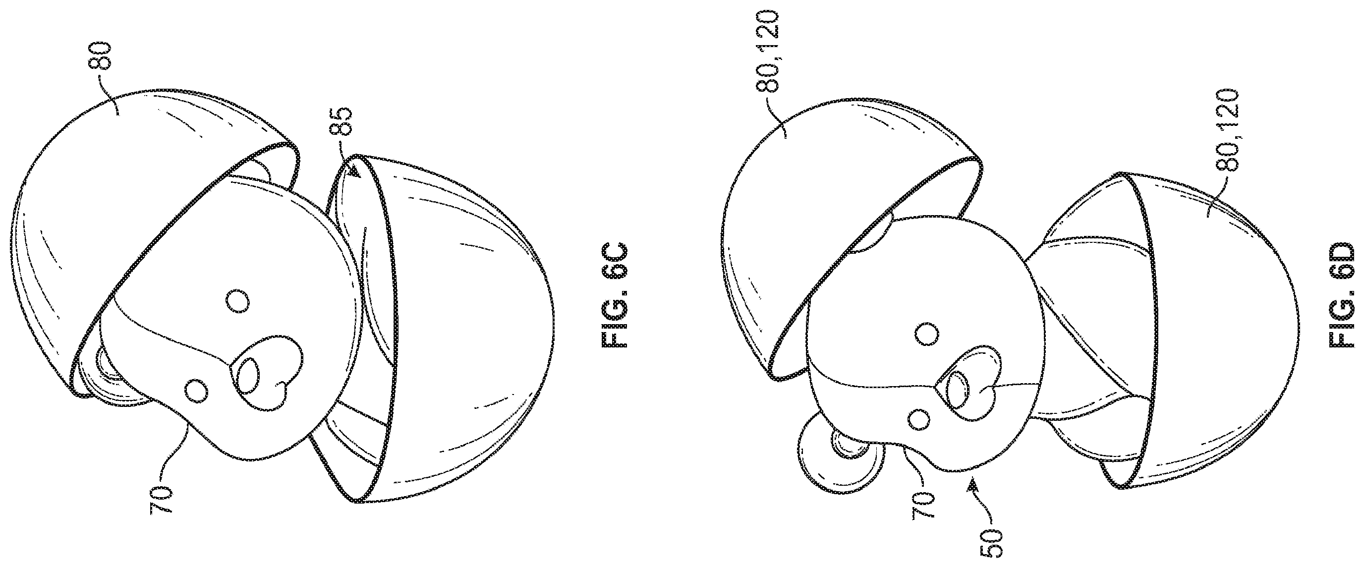Patent US12611606 Figure 5 – Plush stuffed with molded or sculpted foam