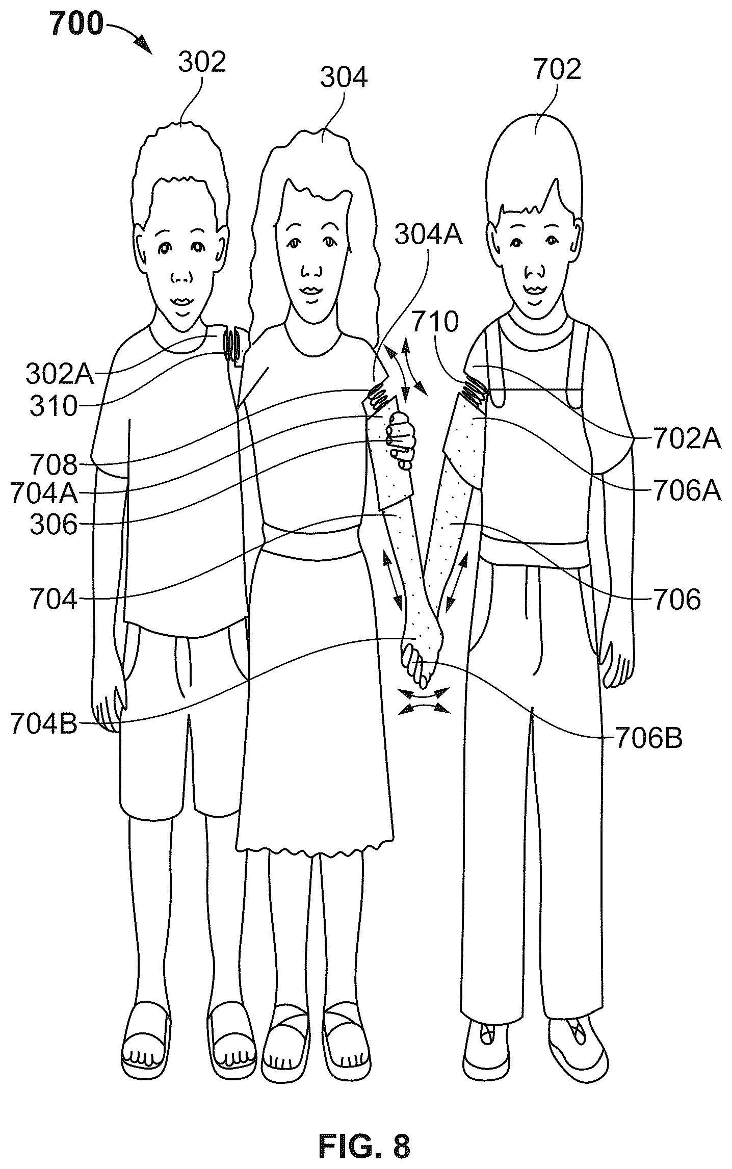 Patent US12611607 Figure 8 – Articulating apparatus