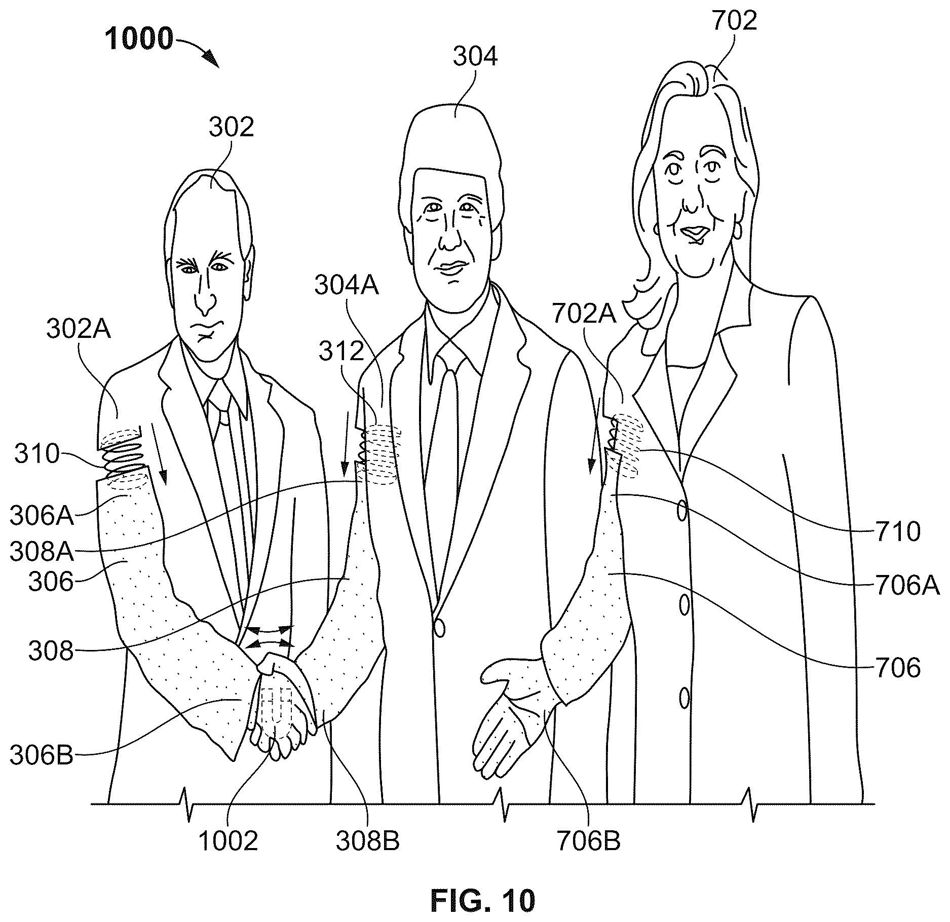 Patent US12611607 Figure 10 – Articulating apparatus