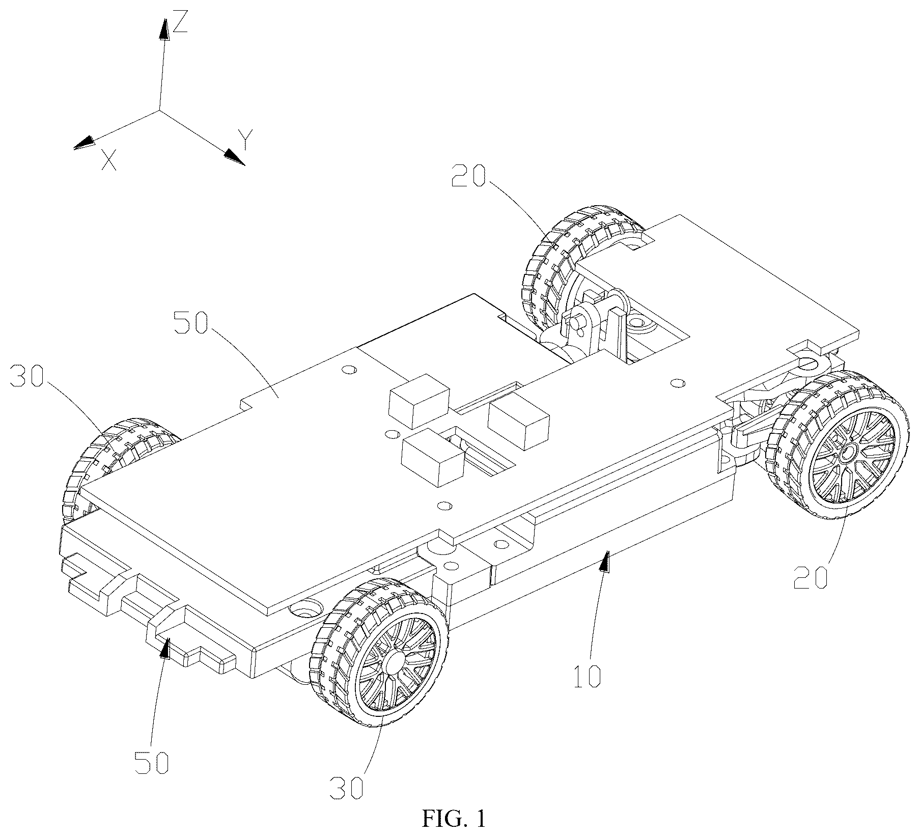 Patent US12611608 — Toy car — Figure 1