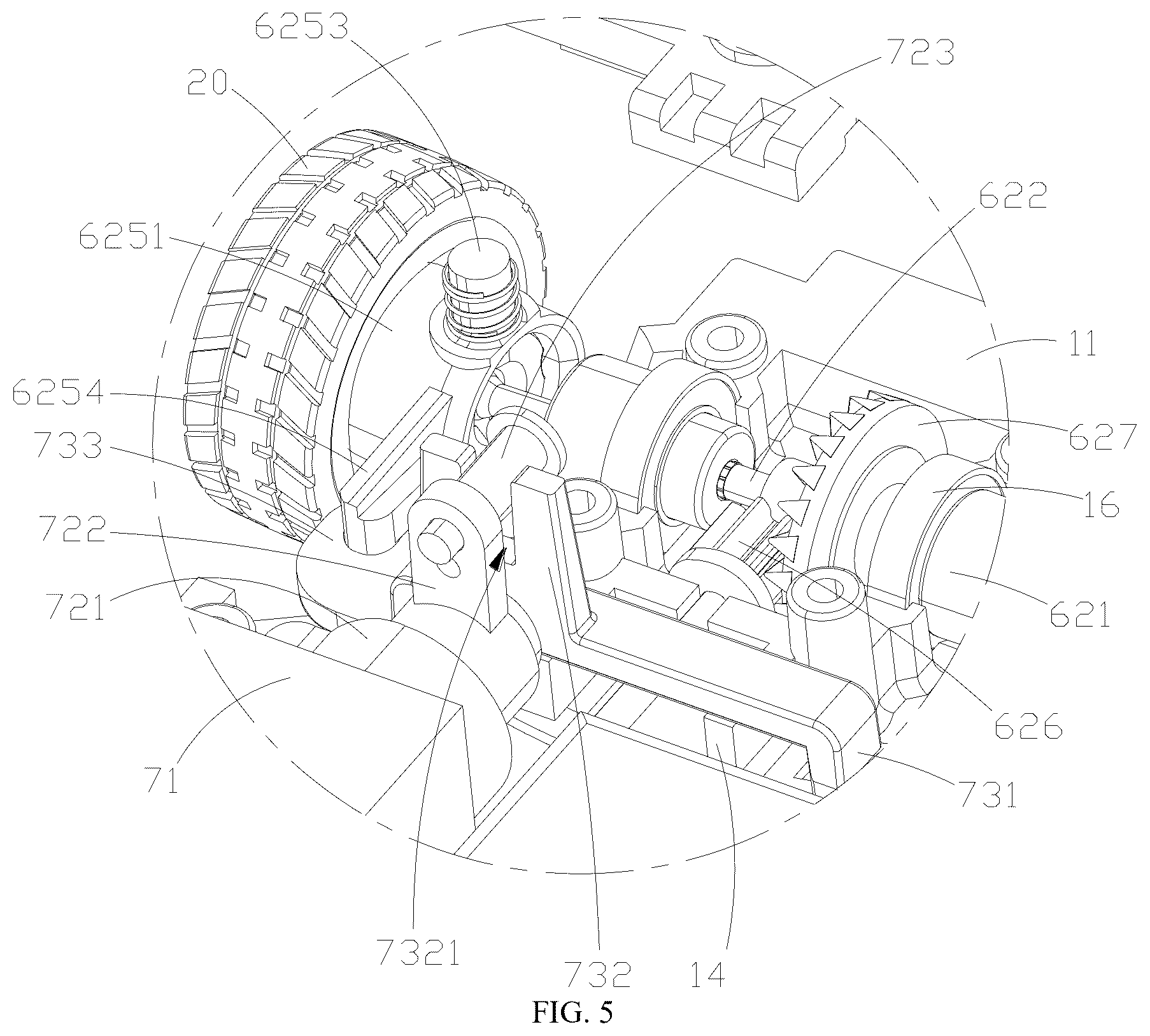 Patent US12611608 Figure 5 – Toy car