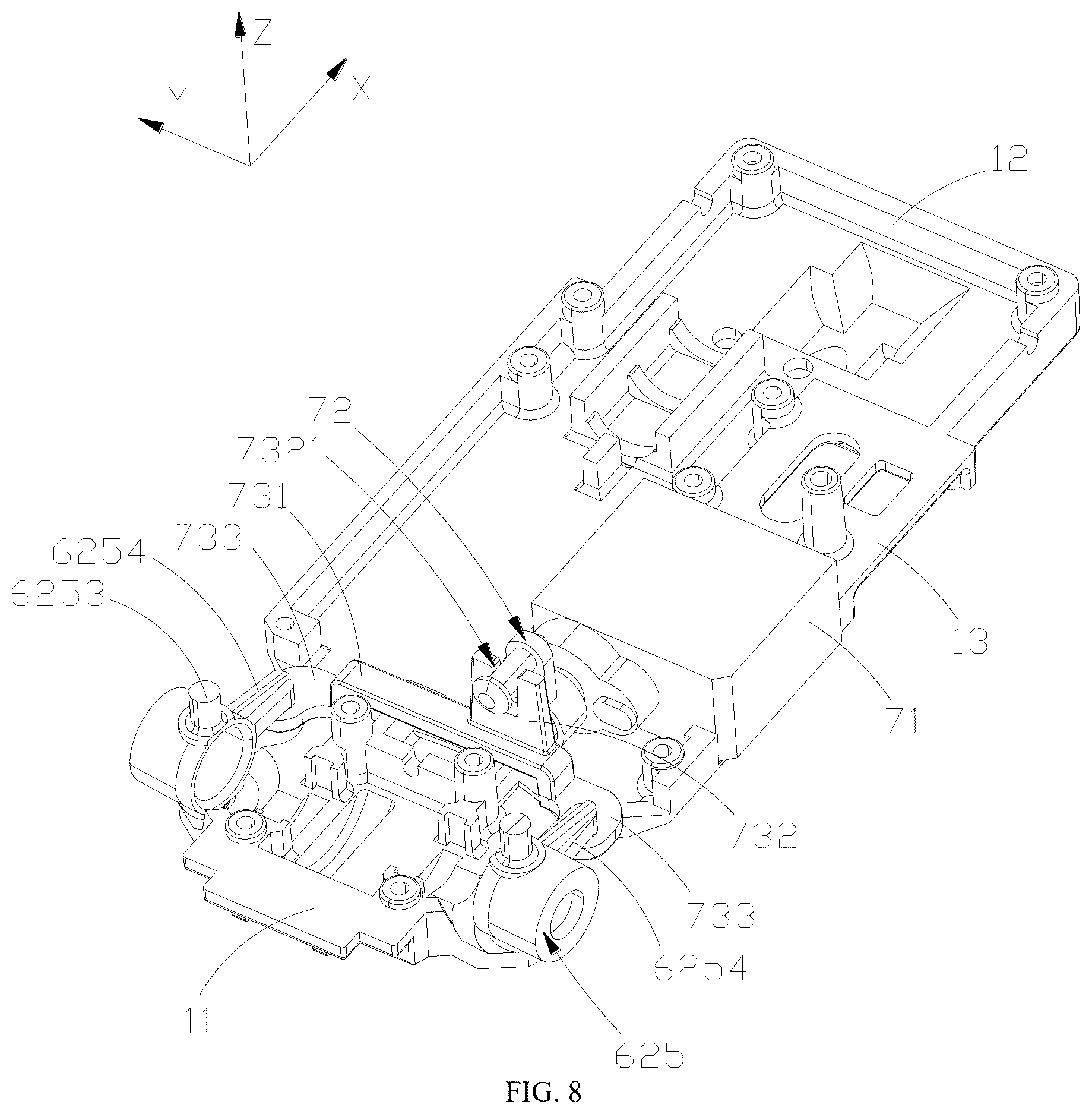 Patent US12611608 Figure 8 – Toy car