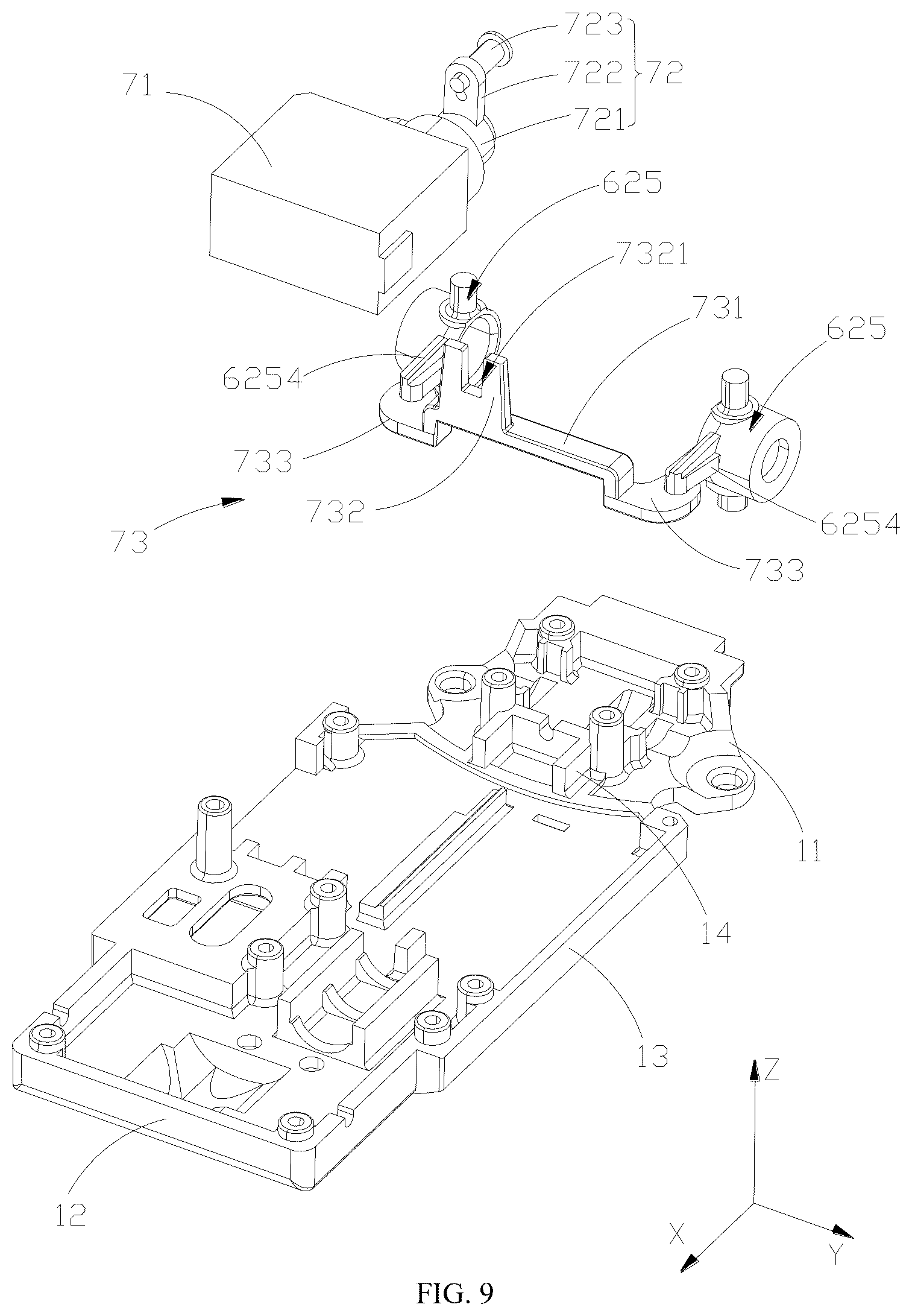 Patent US12611608 Figure 9 – Toy car