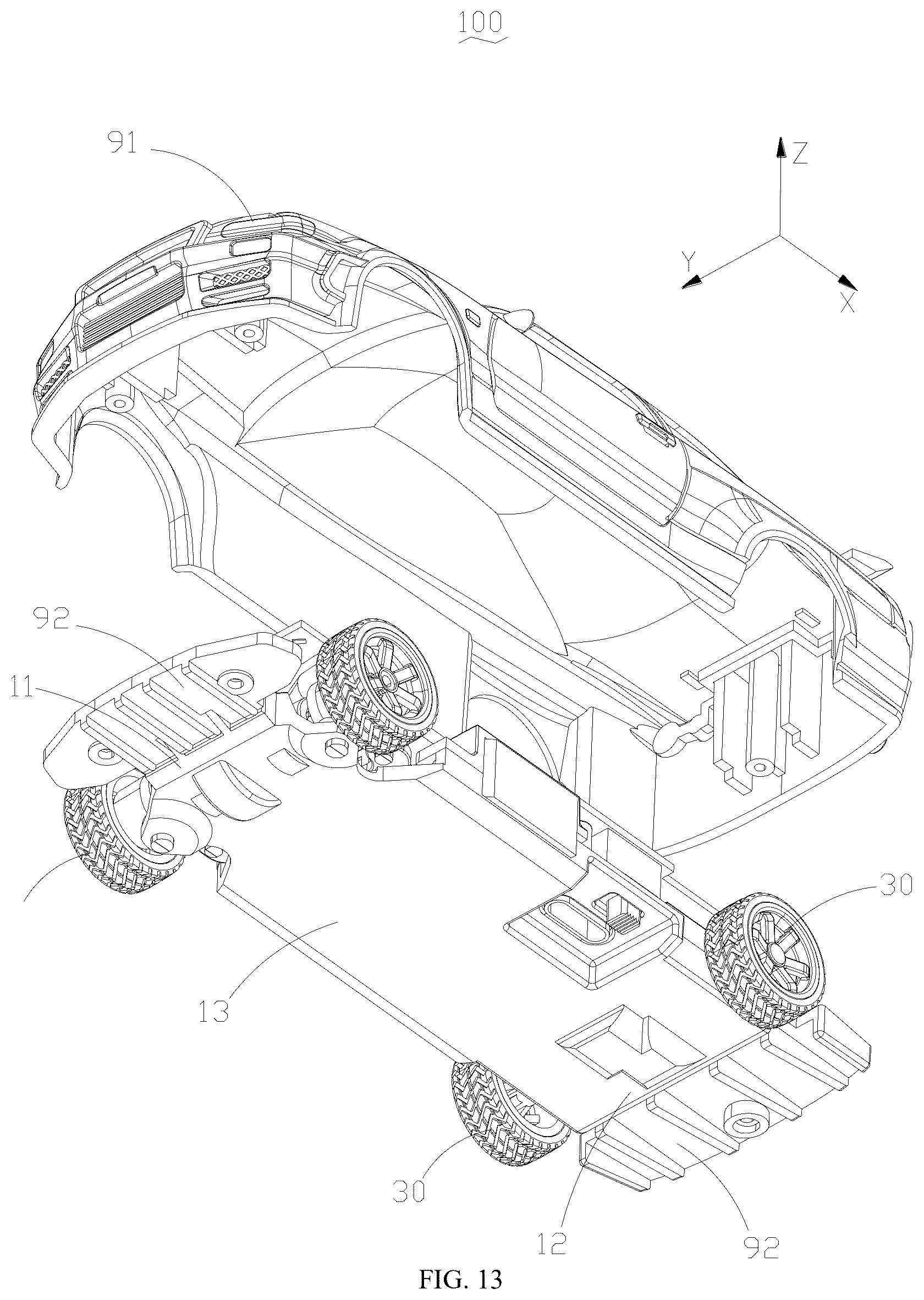 Patent US12611608 Figure 12 – Toy car