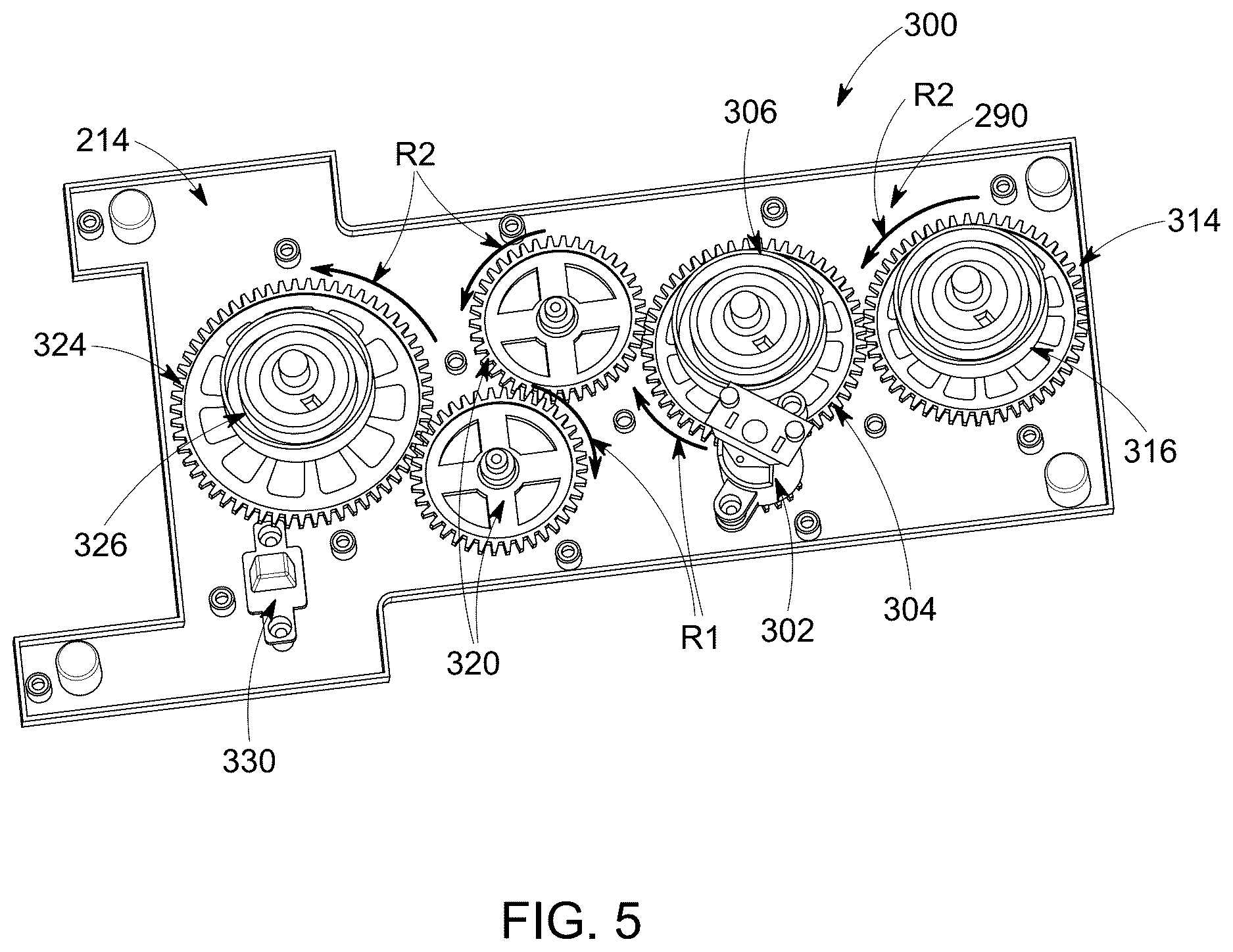 Patent US12611609 Figure 5 – Toy vehicle accessory track pieces