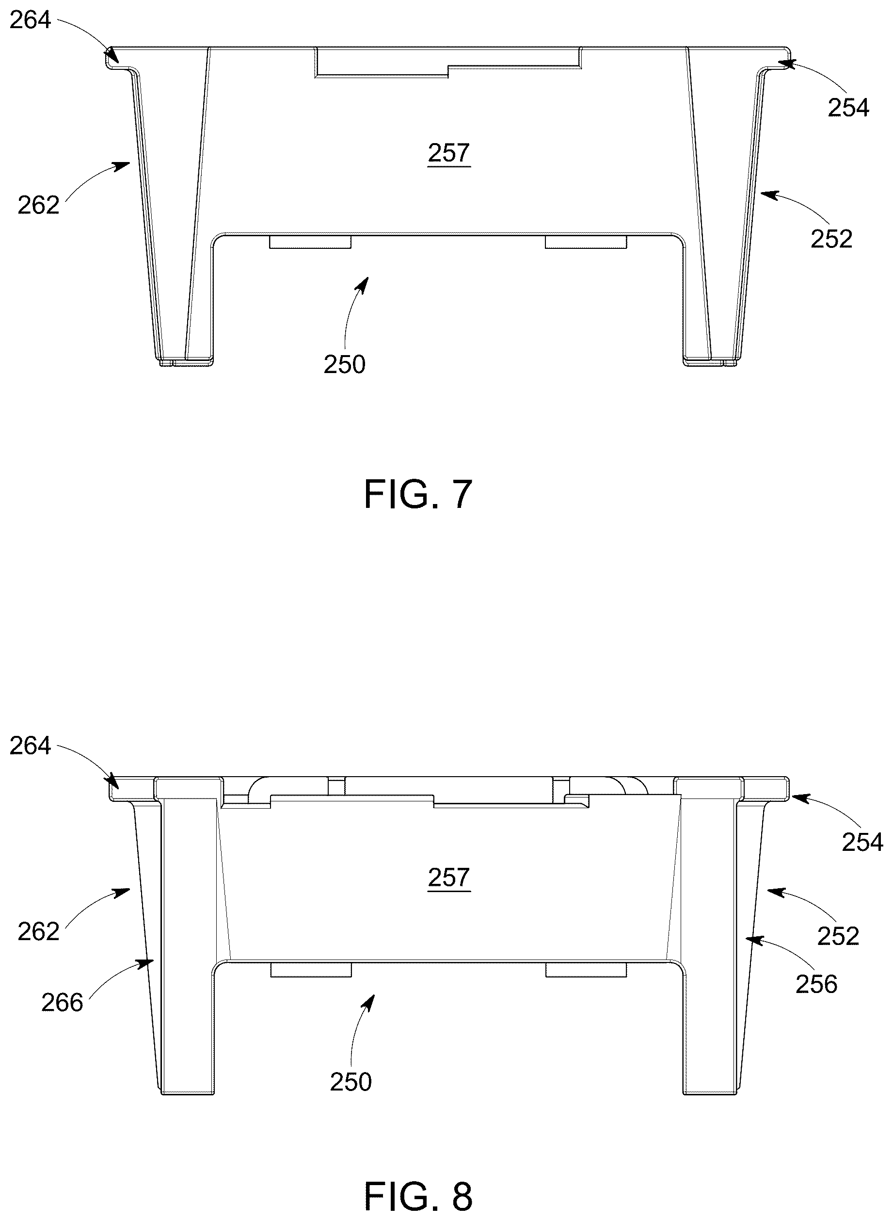 Patent US12611609 Figure 7 – Toy vehicle accessory track pieces