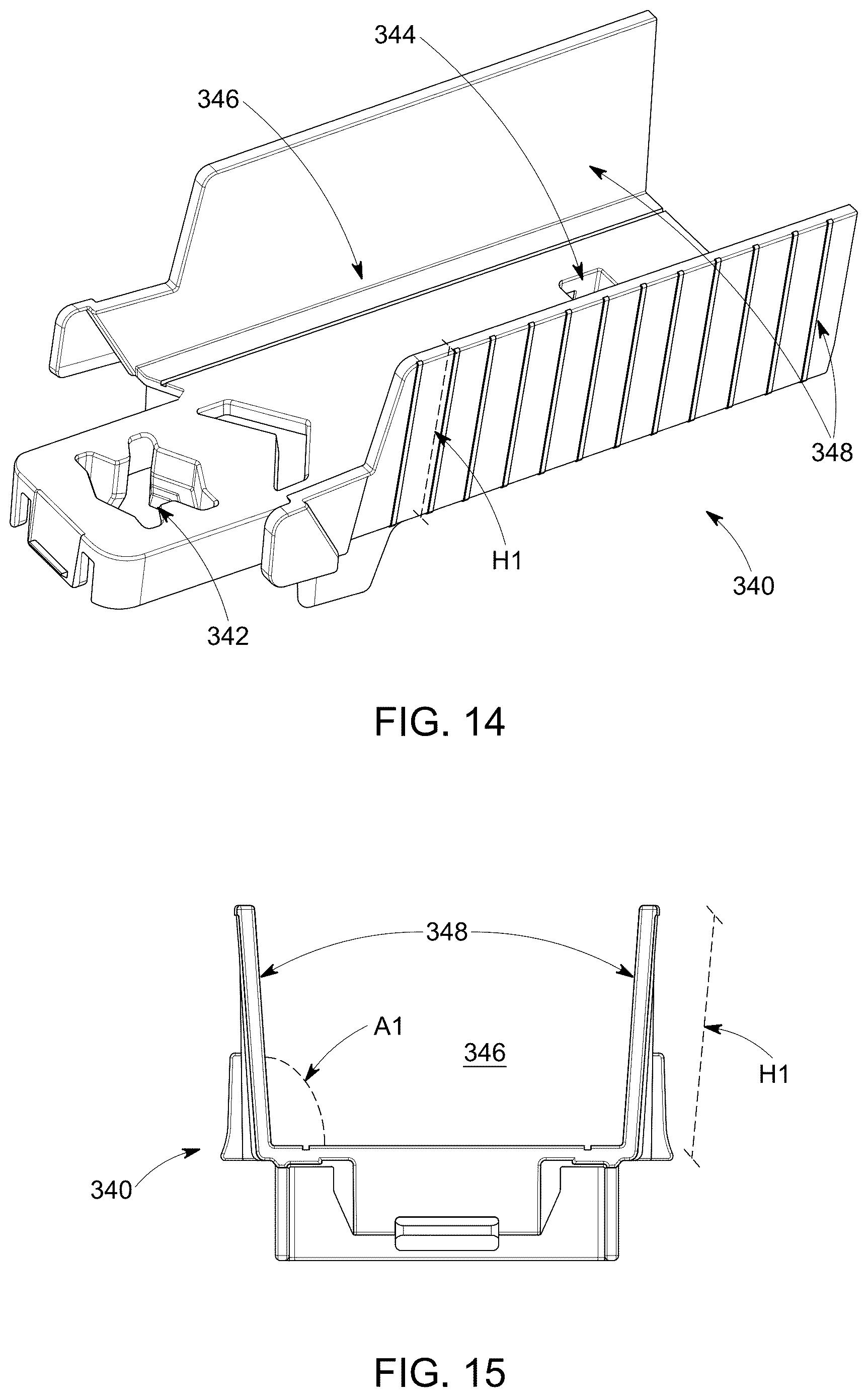 Patent US12611609 Figure 11 – Toy vehicle accessory track pieces