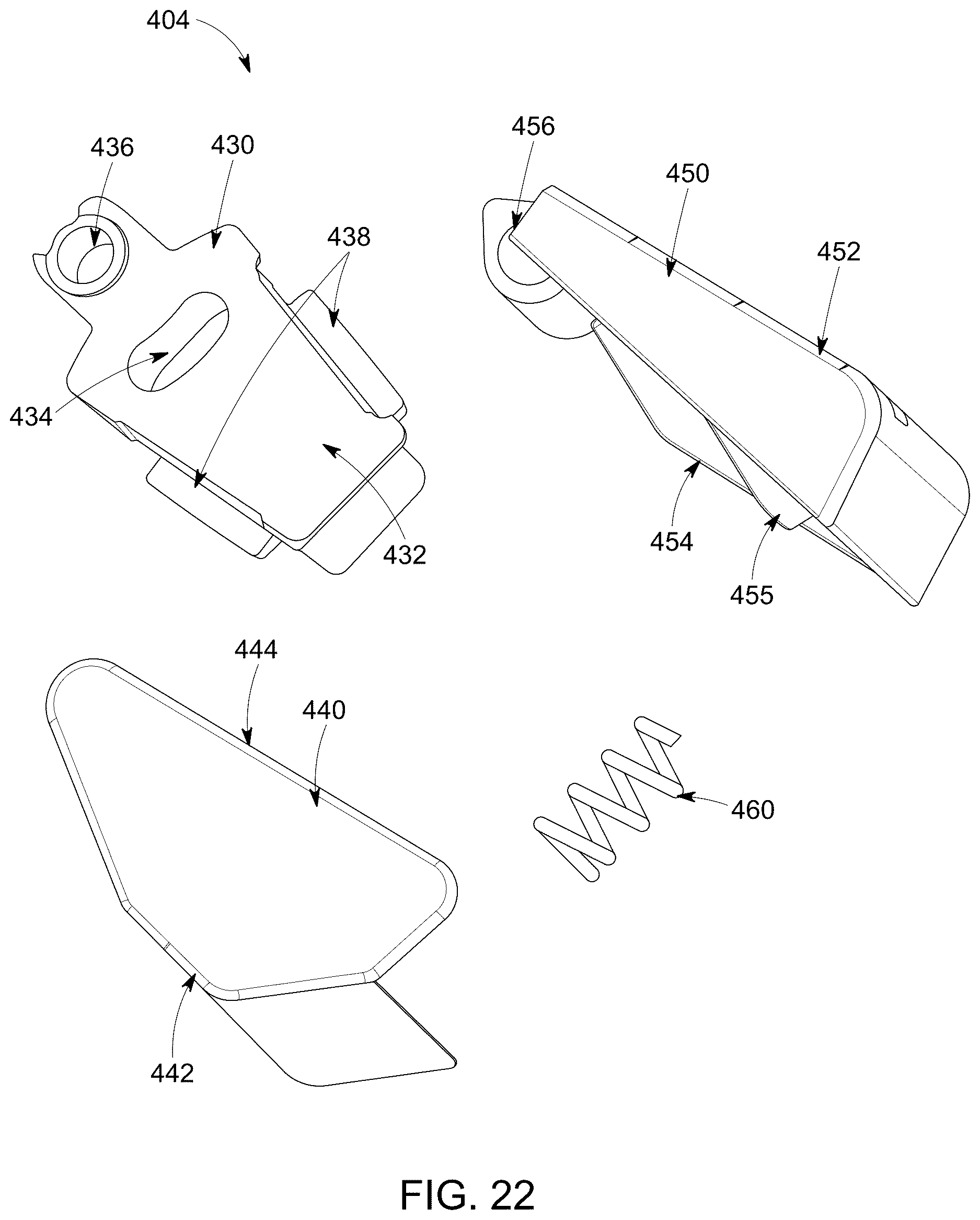 Patent US12611609 Figure 16 – Toy vehicle accessory track pieces