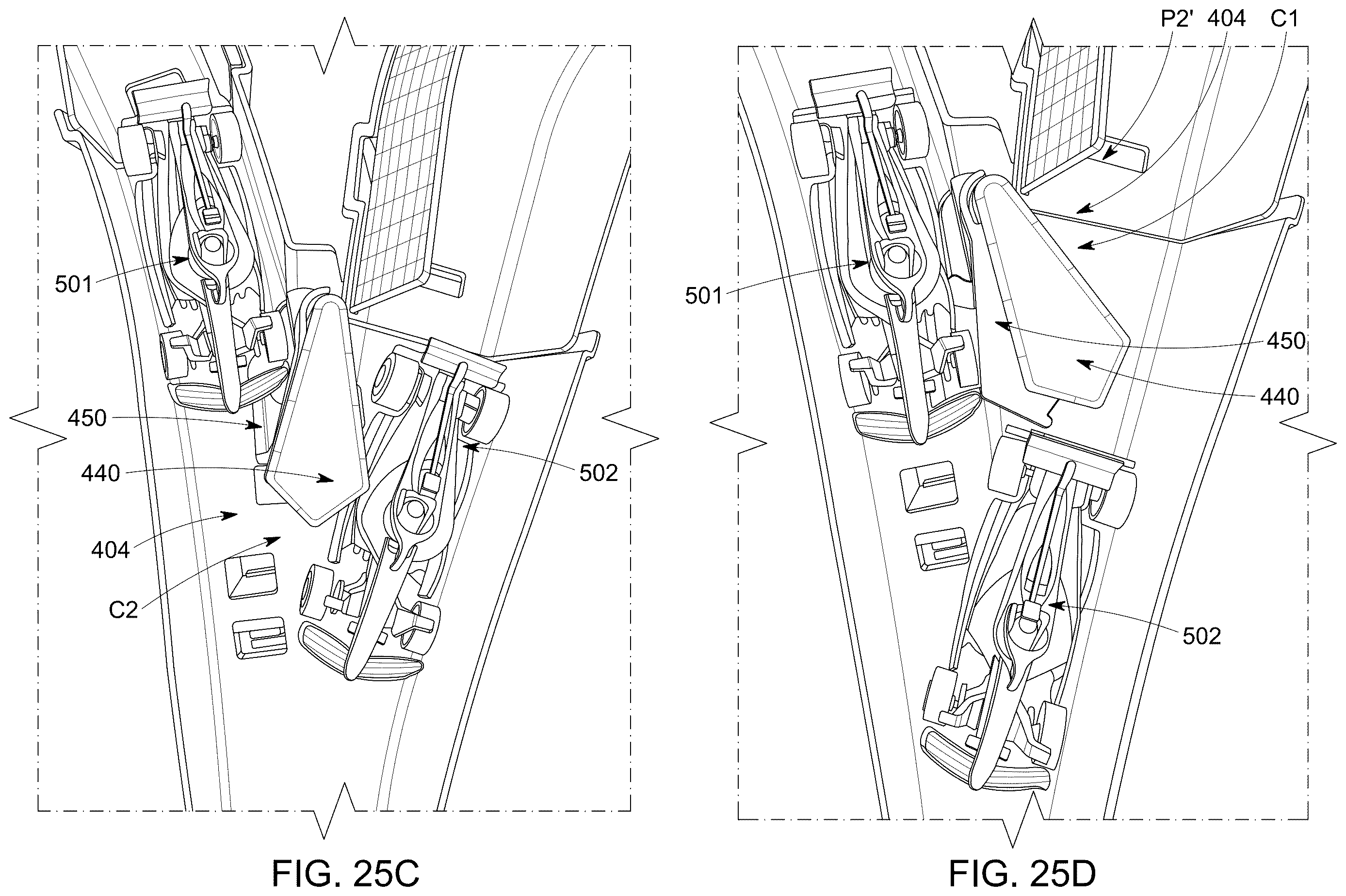 Patent US12611609 Figure 19 – Toy vehicle accessory track pieces