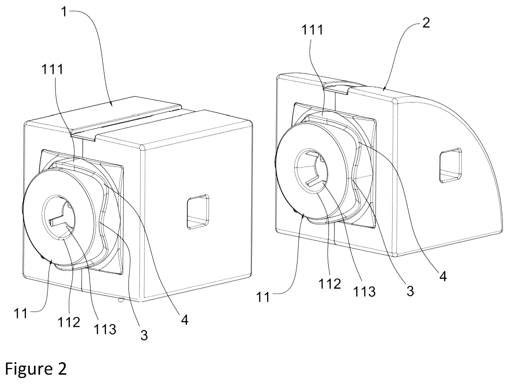Patent US12611611 Figure 2 – Connecting structure for assembled toy