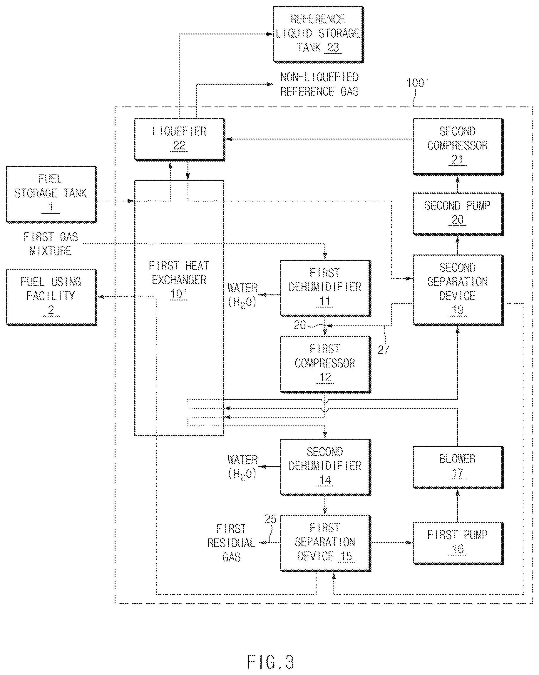 Patent US12611613 Figure 3 – Gas capture system