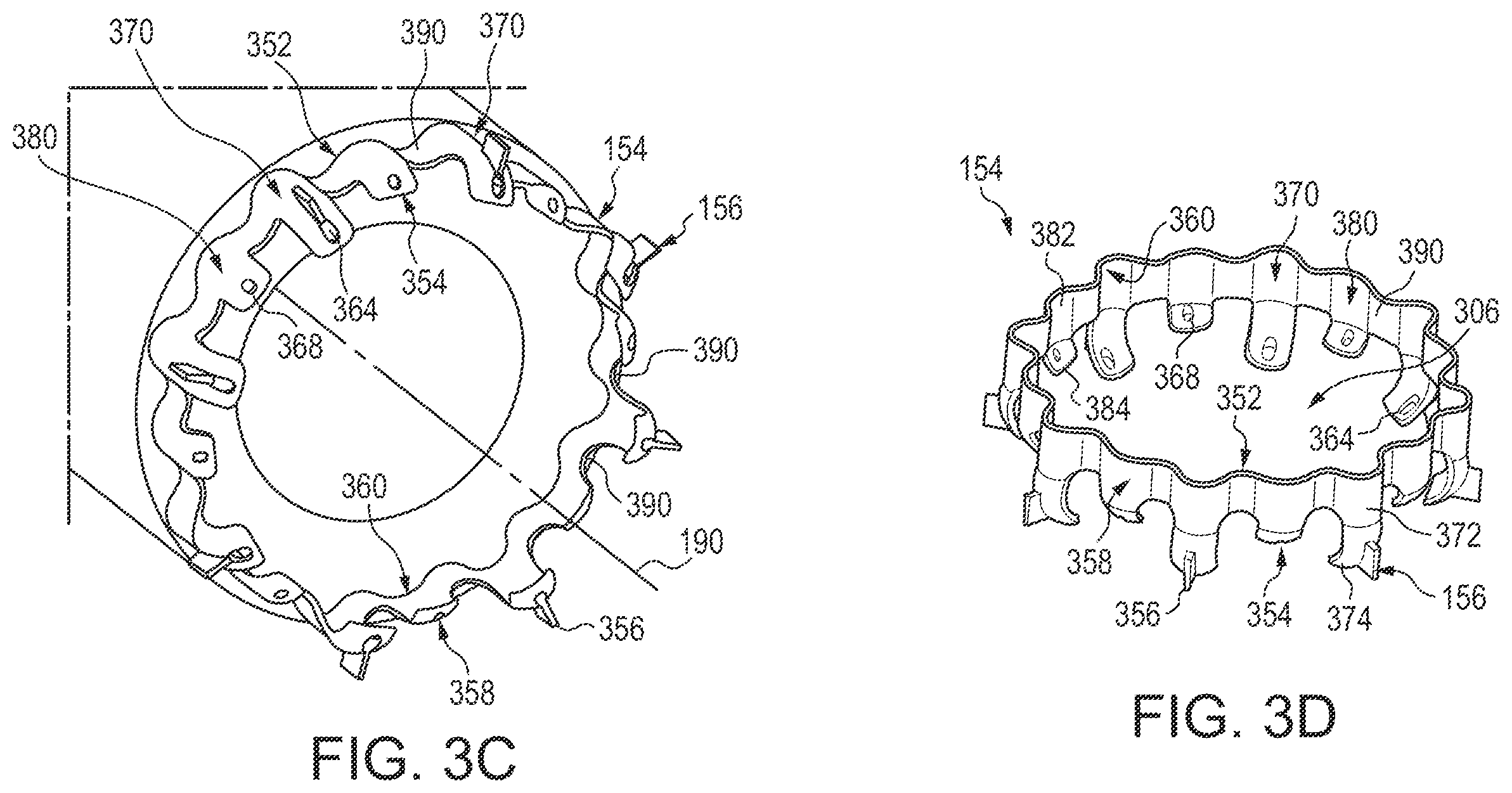 Patent US12611624 Figure 3 – Protuberant compressible filter seal design utilizing undercuts