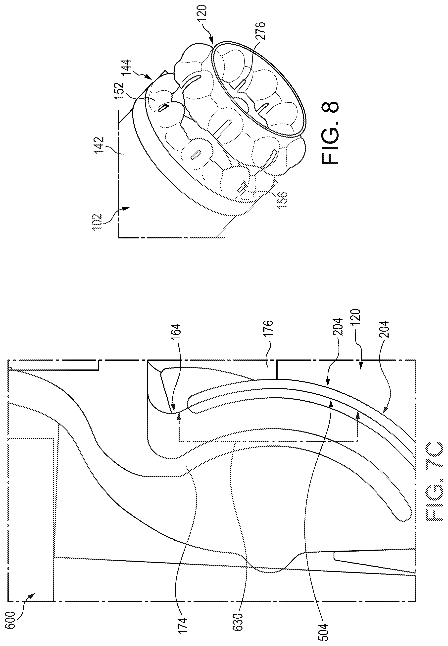 Patent US12611624 Figure 10 – Protuberant compressible filter seal design utilizing undercuts