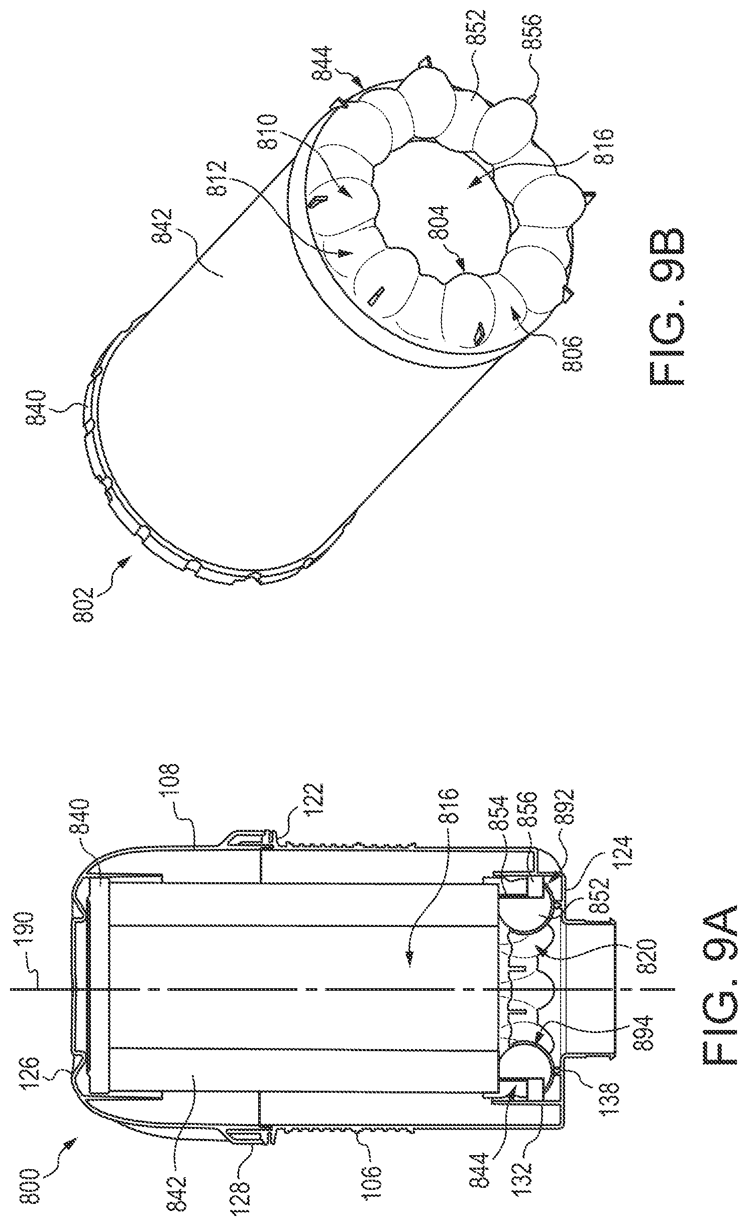 Patent US12611624 Figure 11 – Protuberant compressible filter seal design utilizing undercuts