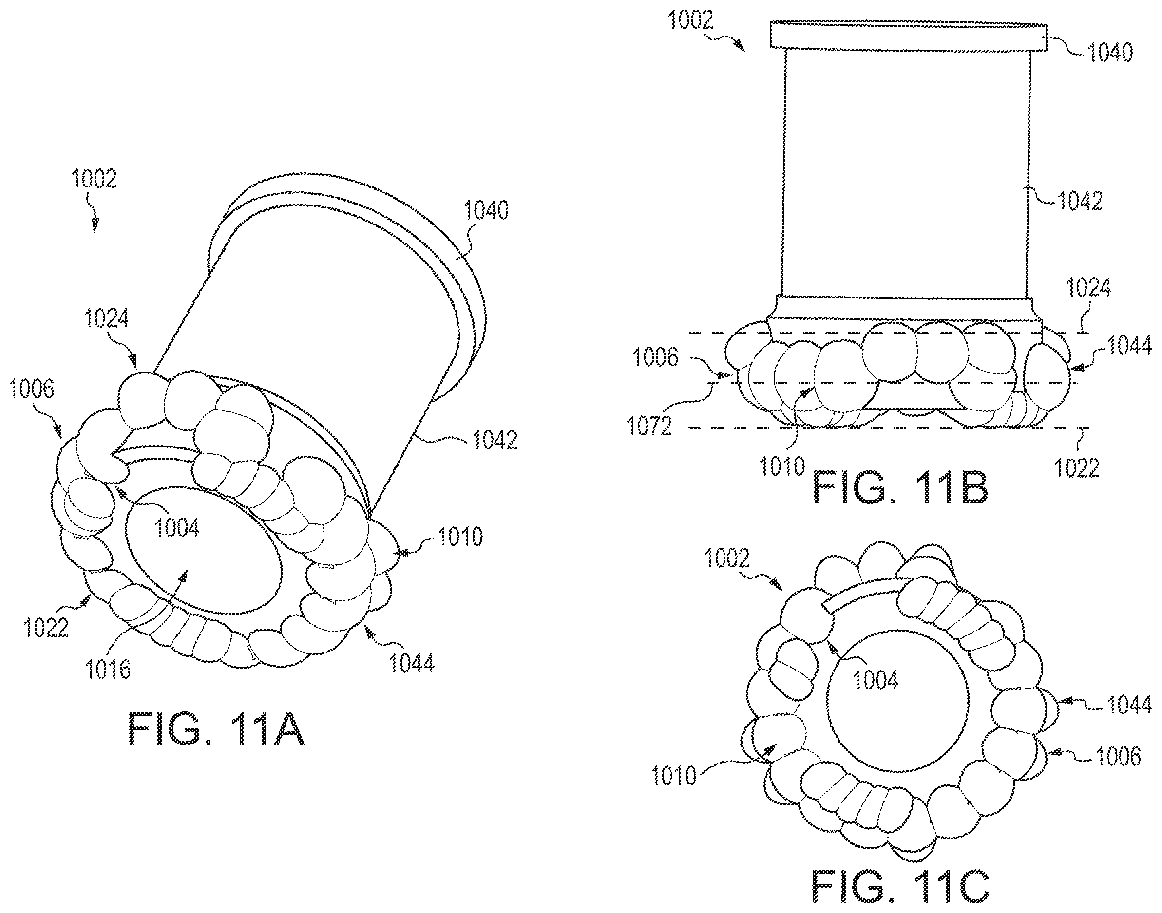 Patent US12611624 Figure 13 – Protuberant compressible filter seal design utilizing undercuts