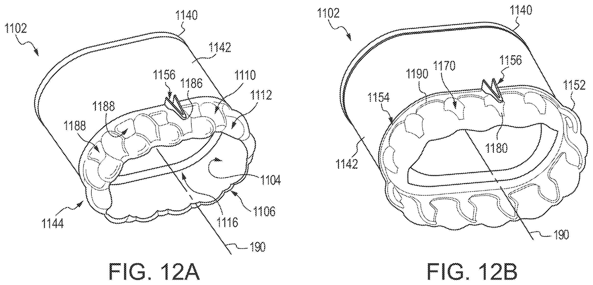 Patent US12611624 Figure 14 – Protuberant compressible filter seal design utilizing undercuts