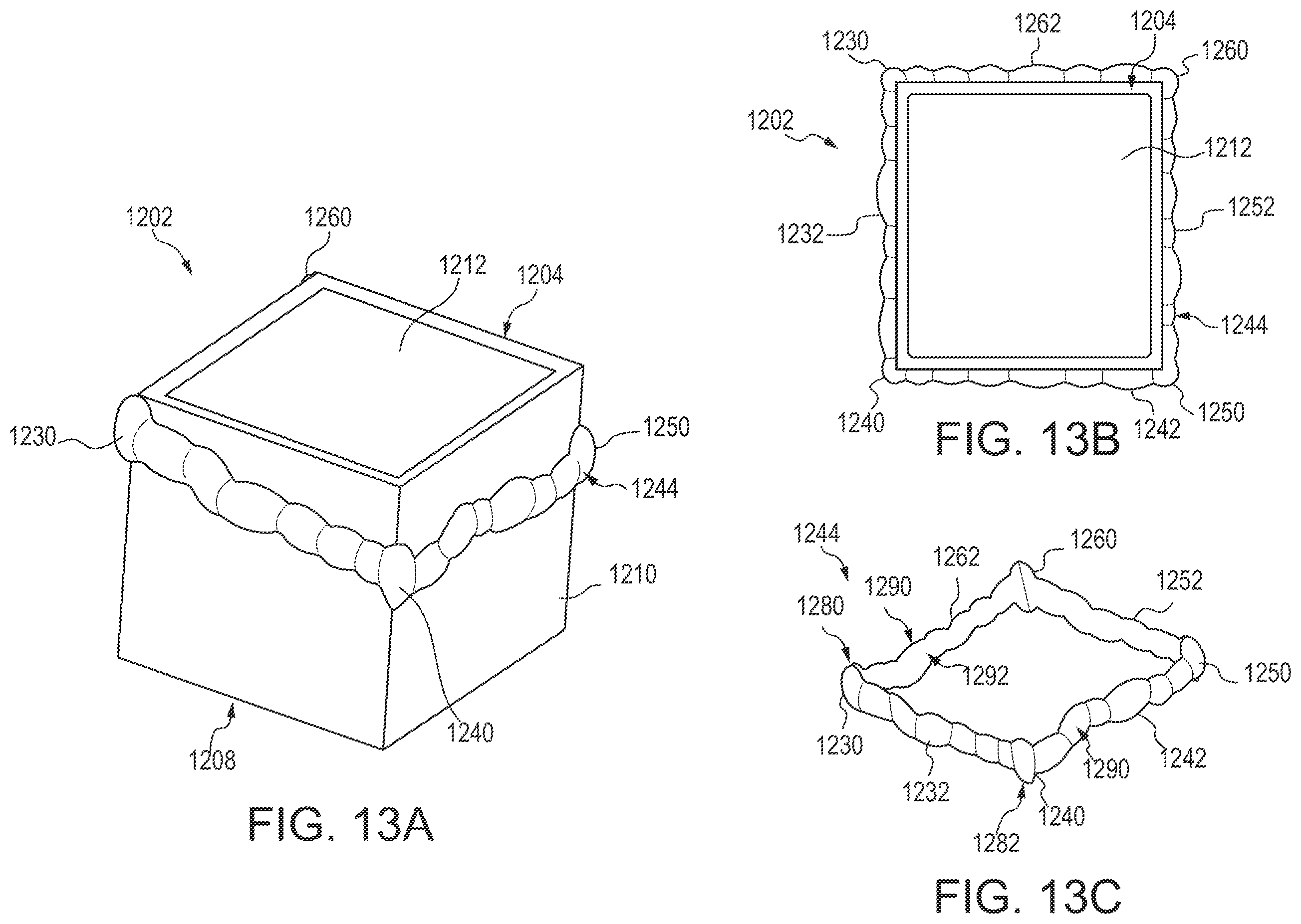 Patent US12611624 Figure 16 – Protuberant compressible filter seal design utilizing undercuts