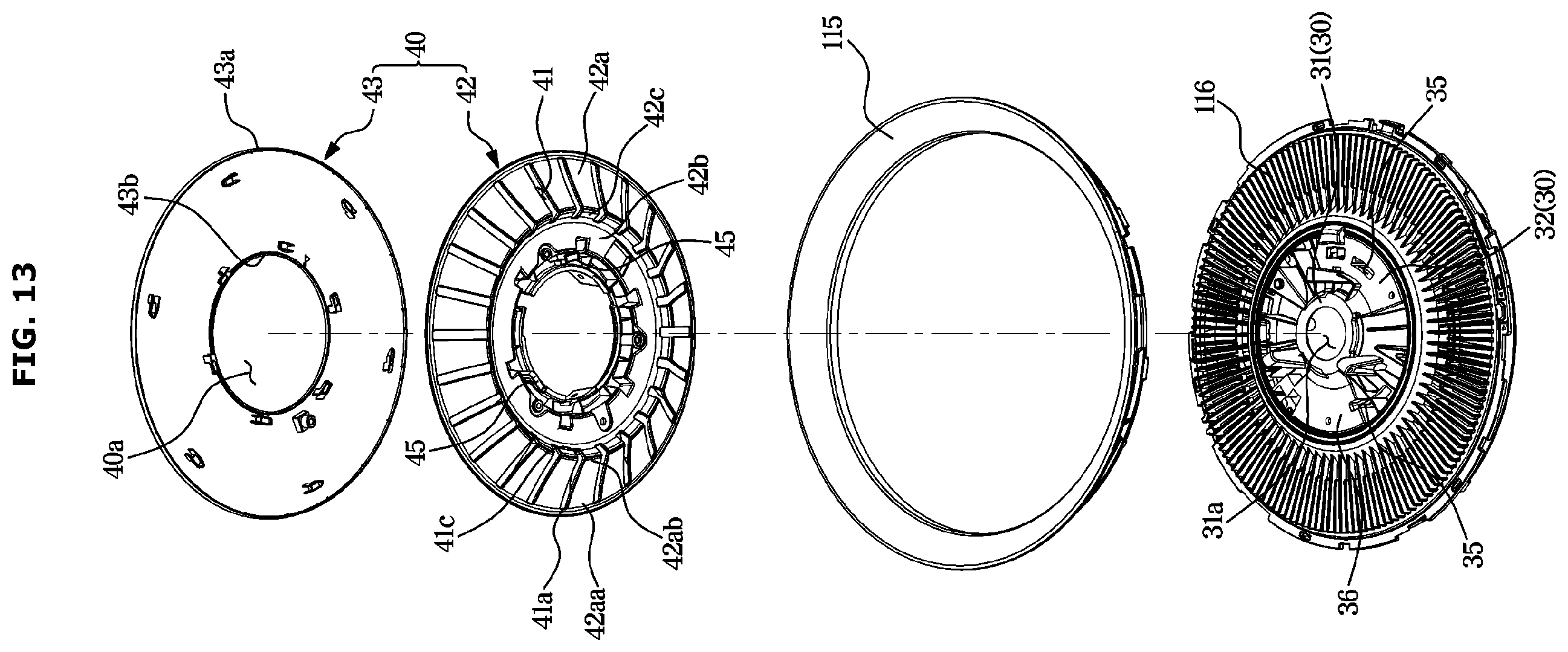 Patent US12611625 Figure 13 – Air cleaner