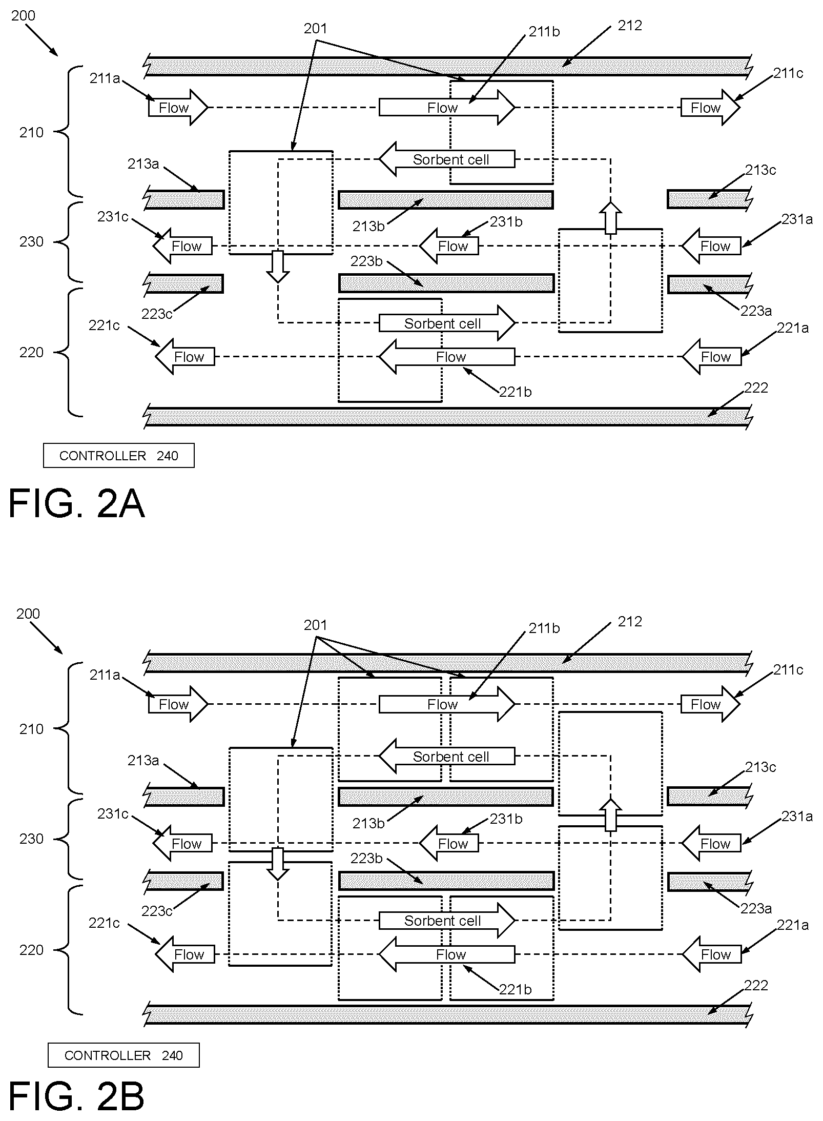 Patent US12611628 Figure 3 – System and method for continuous gas adsorbate capture using adsorption/regeneration cycle