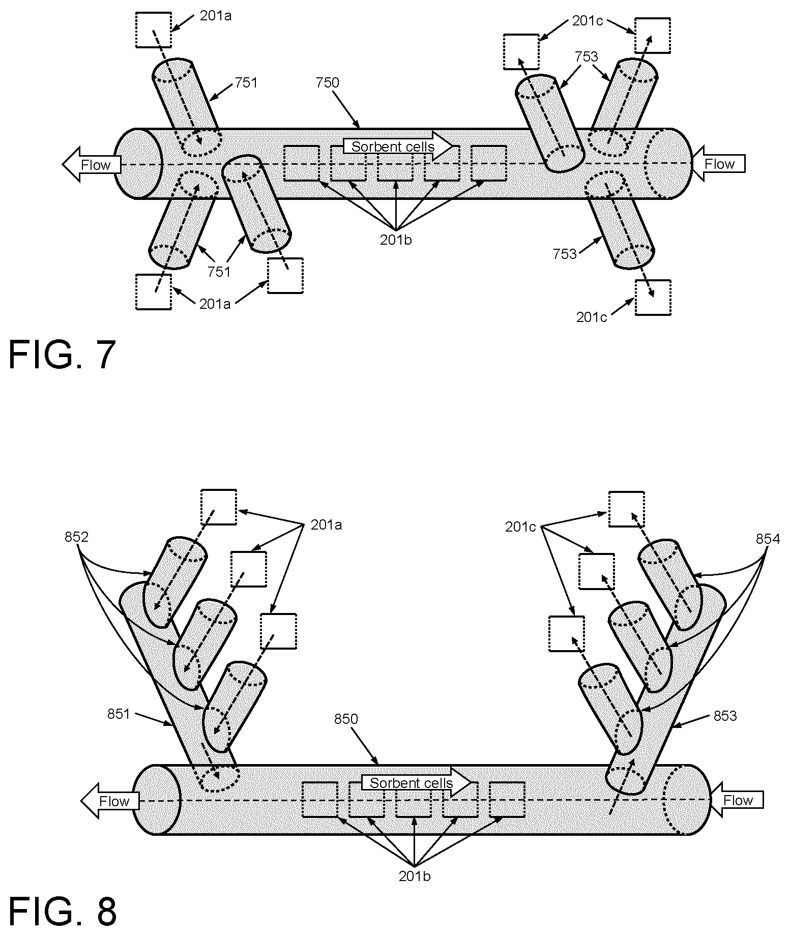 Patent US12611628 Figure 6 – System and method for continuous gas adsorbate capture using adsorption/regeneration cycle