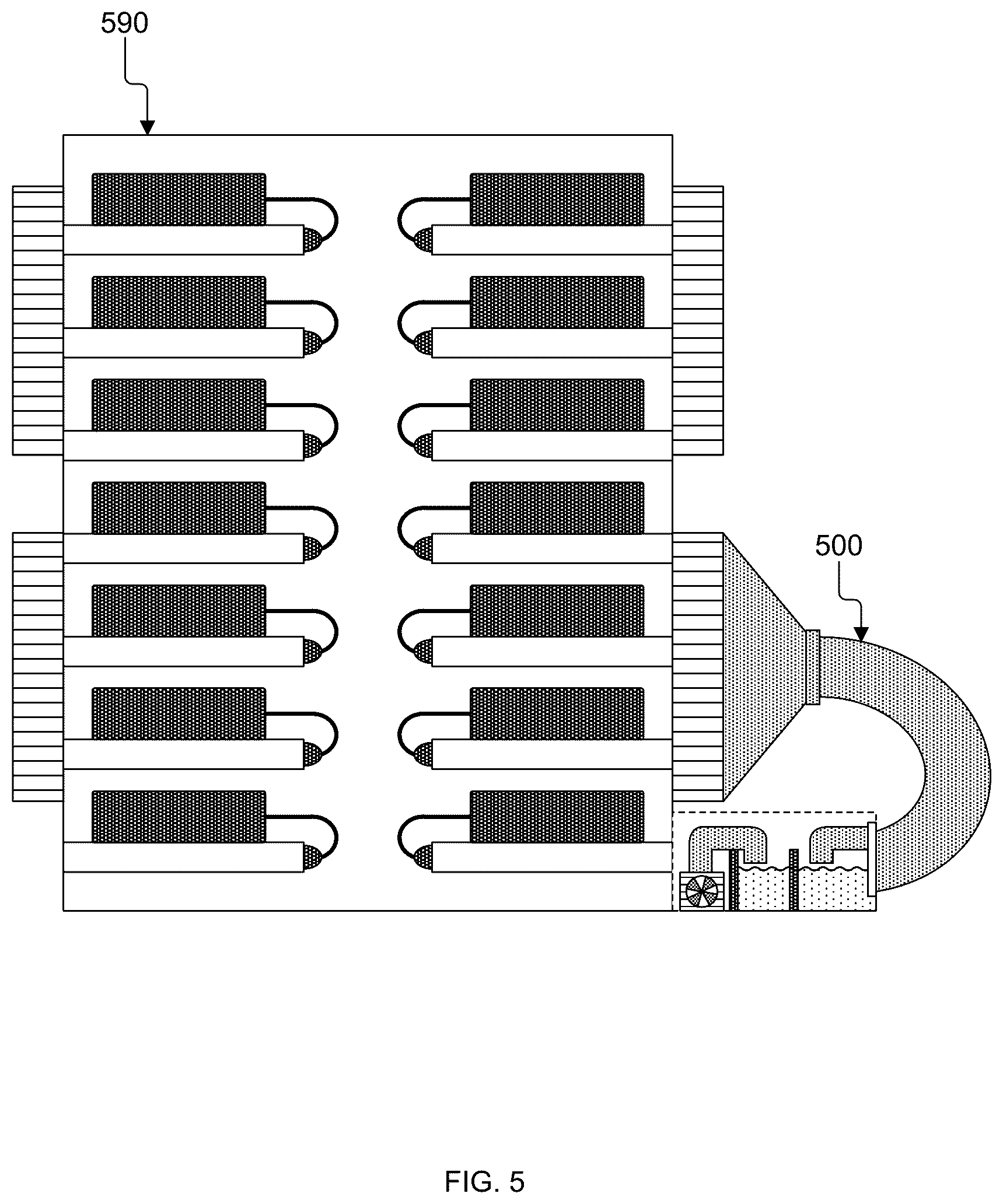 Patent US12611630 Figure 5 – Carbon capture adapter