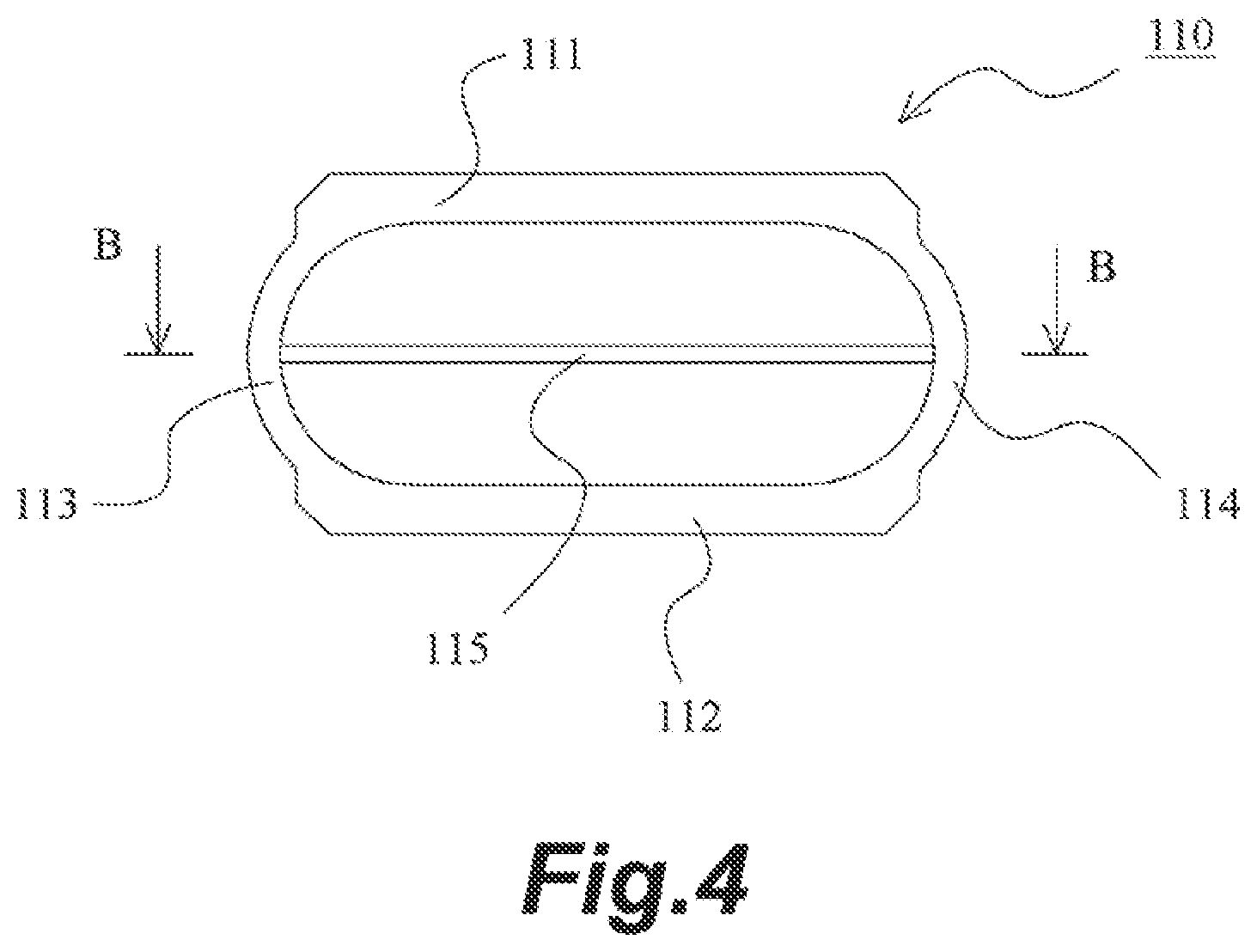 Patent US12611631 Figure 4 – Hollow fiber membrane module