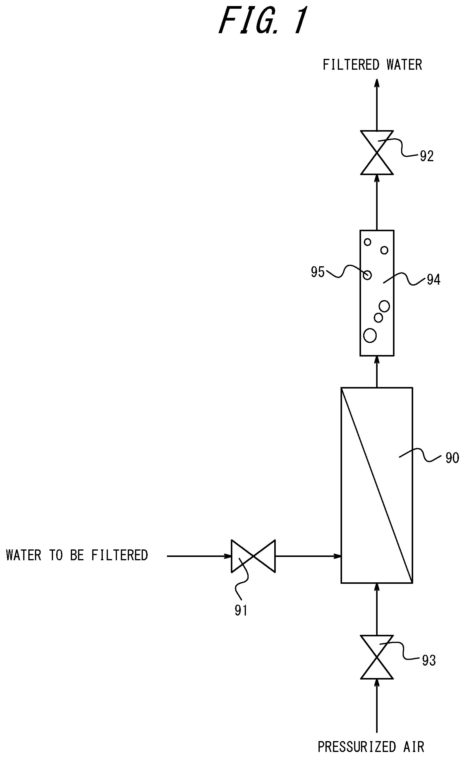 Patent US12611633 Figure 1 – Filter evaluating device, purifying device, and filter evaluating method