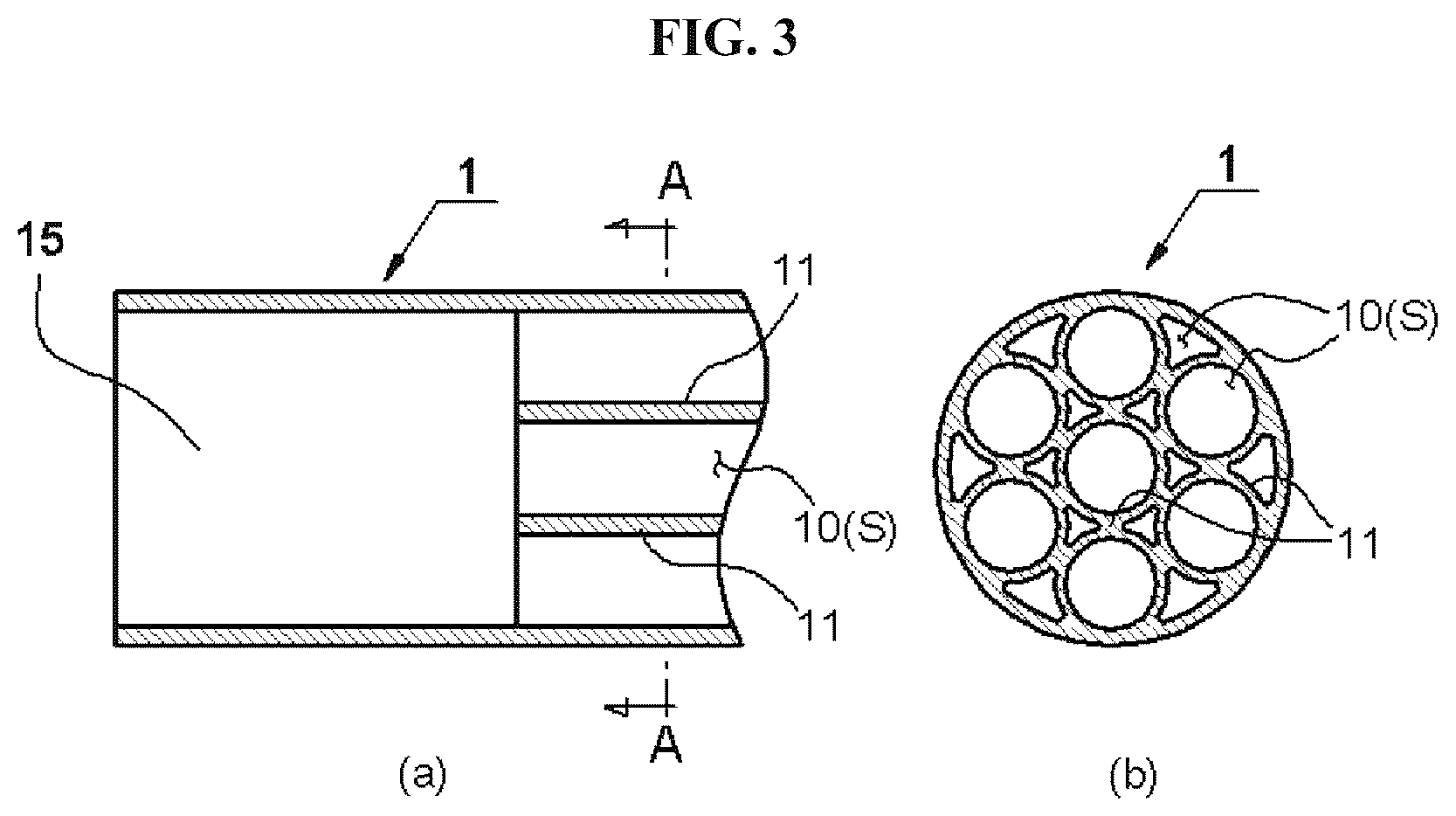 Patent US12611636 Figure 3 – Flow path member for generating nano-bubbles, and integrated flow path unit and nano-bubble generator using same