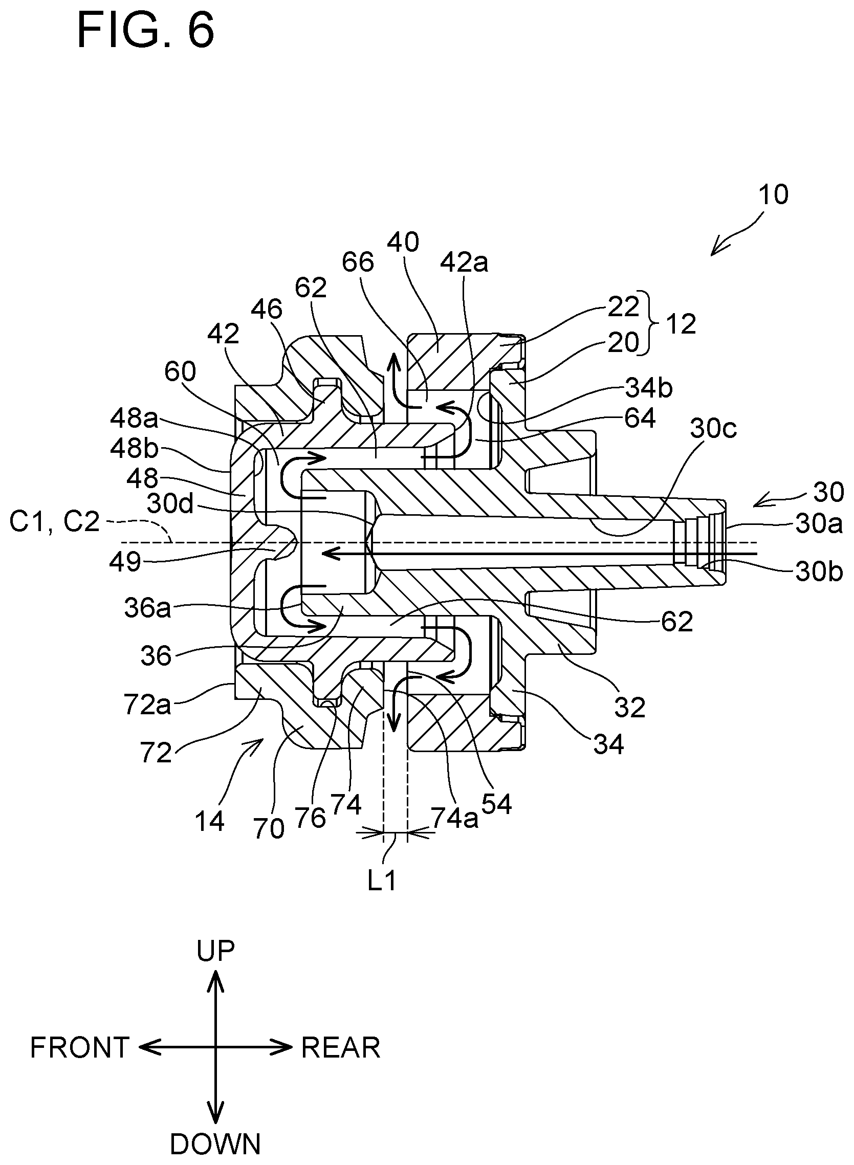 Patent US12611637 Figure 6 – Fine bubble generating nozzle