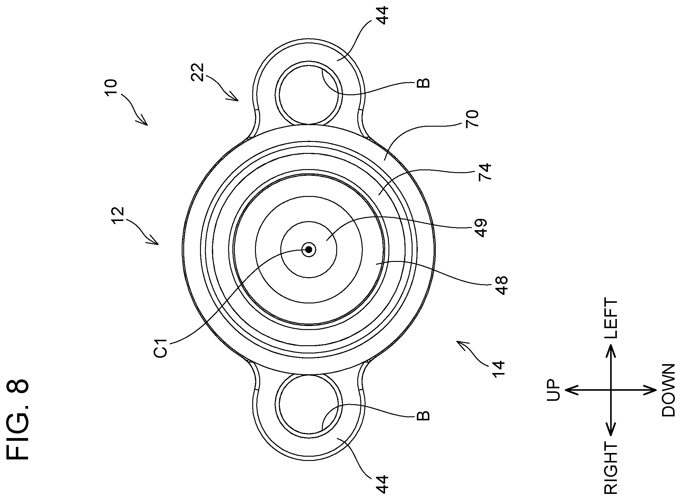 Patent US12611637 Figure 8 – Fine bubble generating nozzle